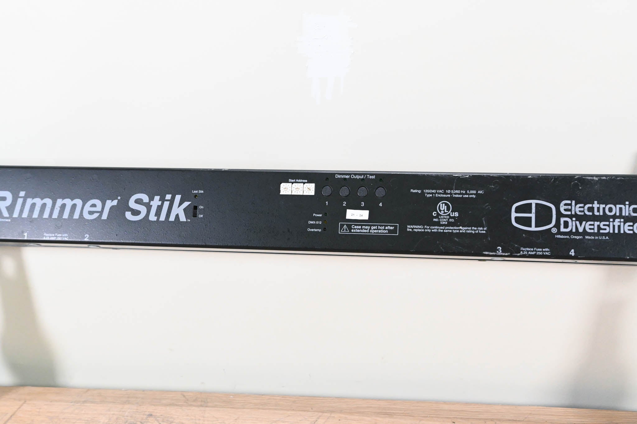 Electronics Diversified, Inc. SCRimmer Stik SS-4x6 4-Output Dimmer