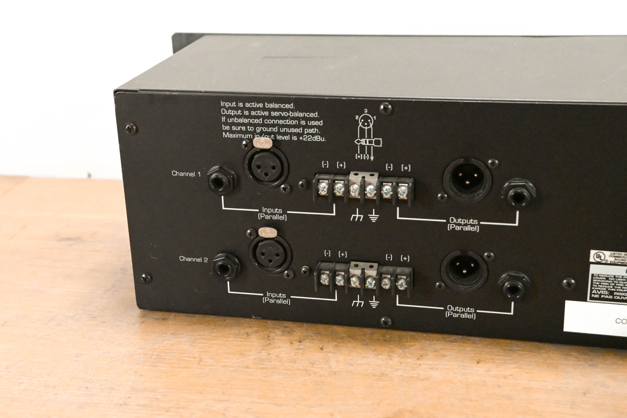 Ashly GQX-3102 2-Channel 31-Band Graphic Equalizer