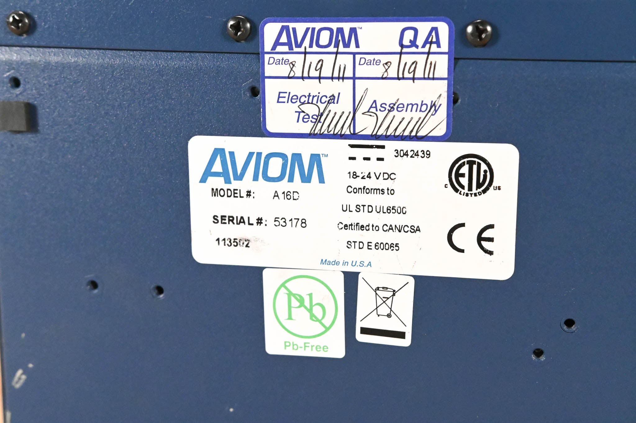 Aviom A-16D A-Net Distributor