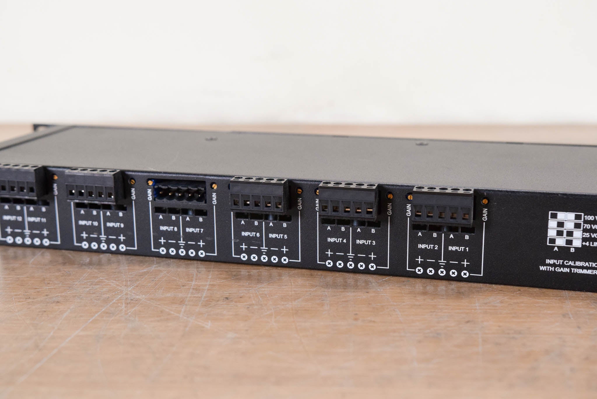 RDL RM-MP12A 12-Channel Audio Monitor Panel