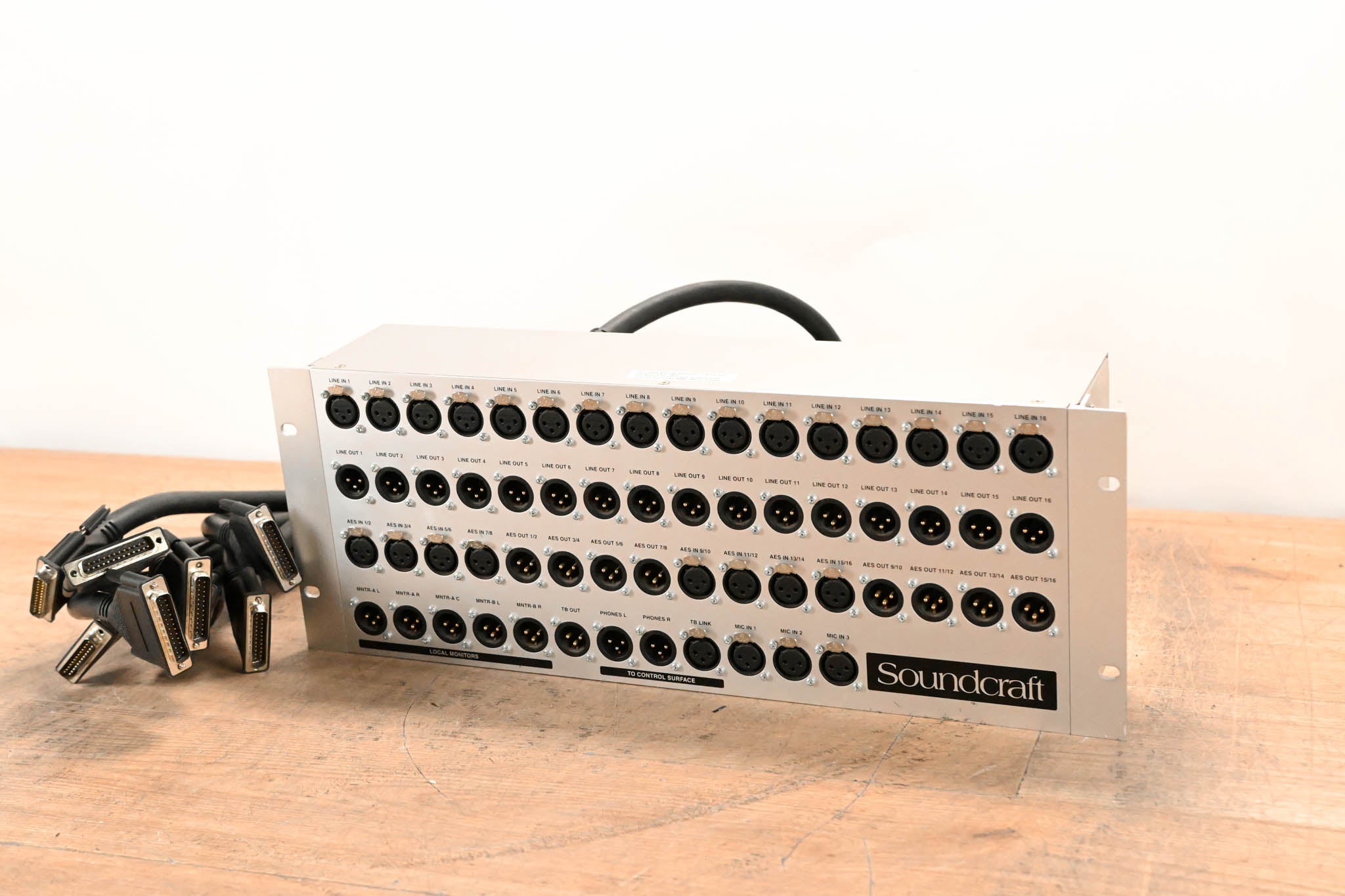 Soundcraft Vi6 Local Rack I/O & Monitor Rack for Vi Series Consoles CG01R8V