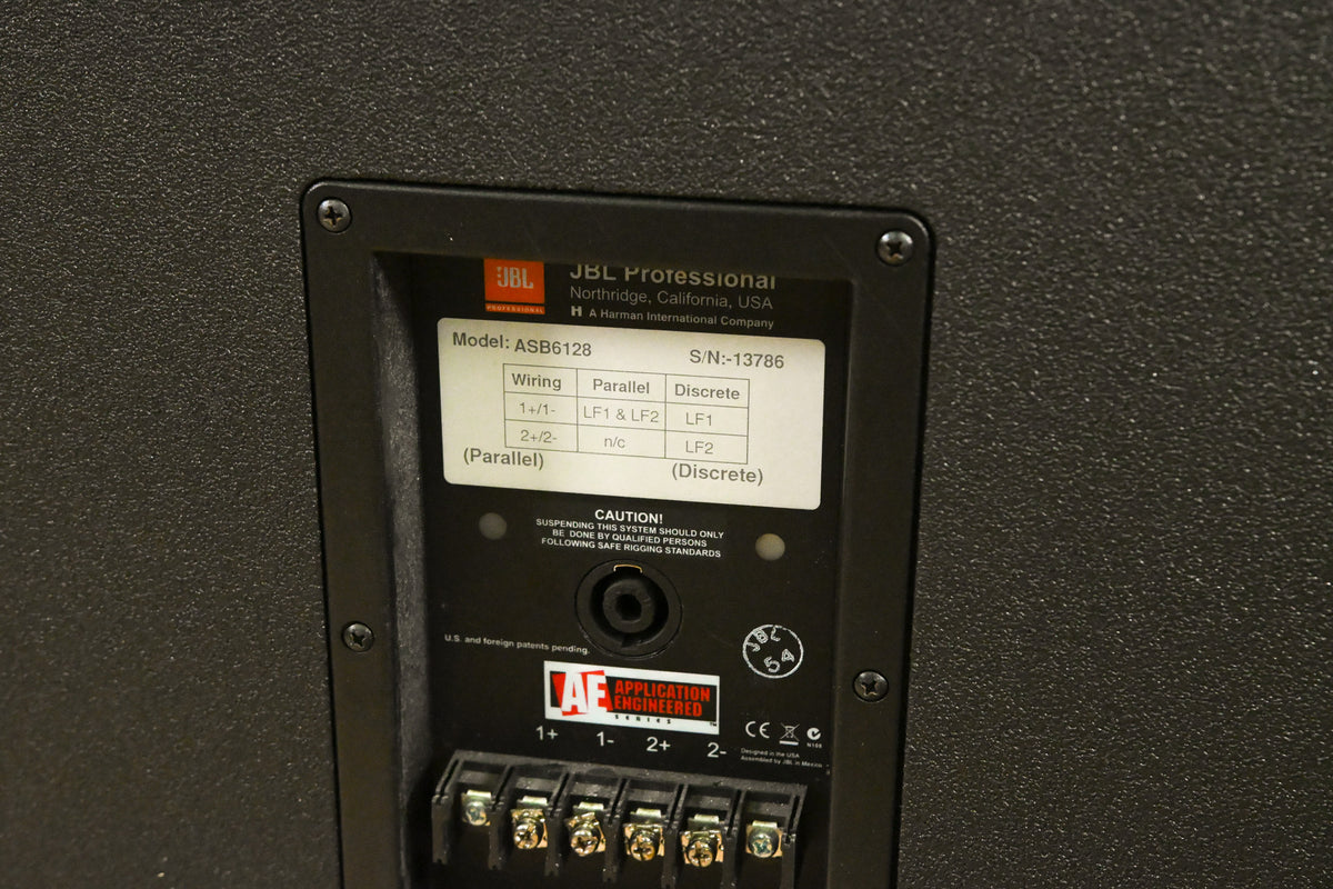 JBL ASB6128 High Power Dual 18" Passive Subwoofer