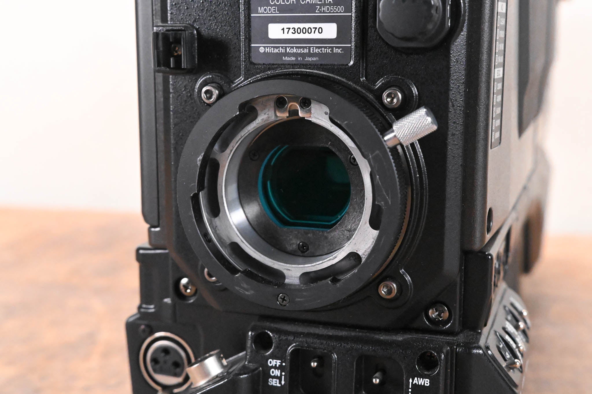 Hitachi Z-HD5500 HDTV Camera Body with CA-HF1200 Fiber Camera Adapter