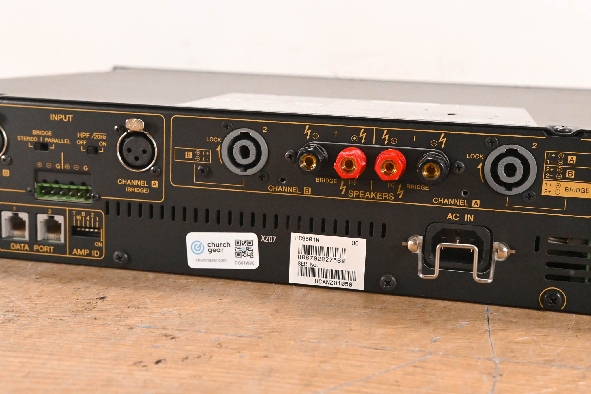 Yamaha PC9501N Two-Channel Power Amplifier