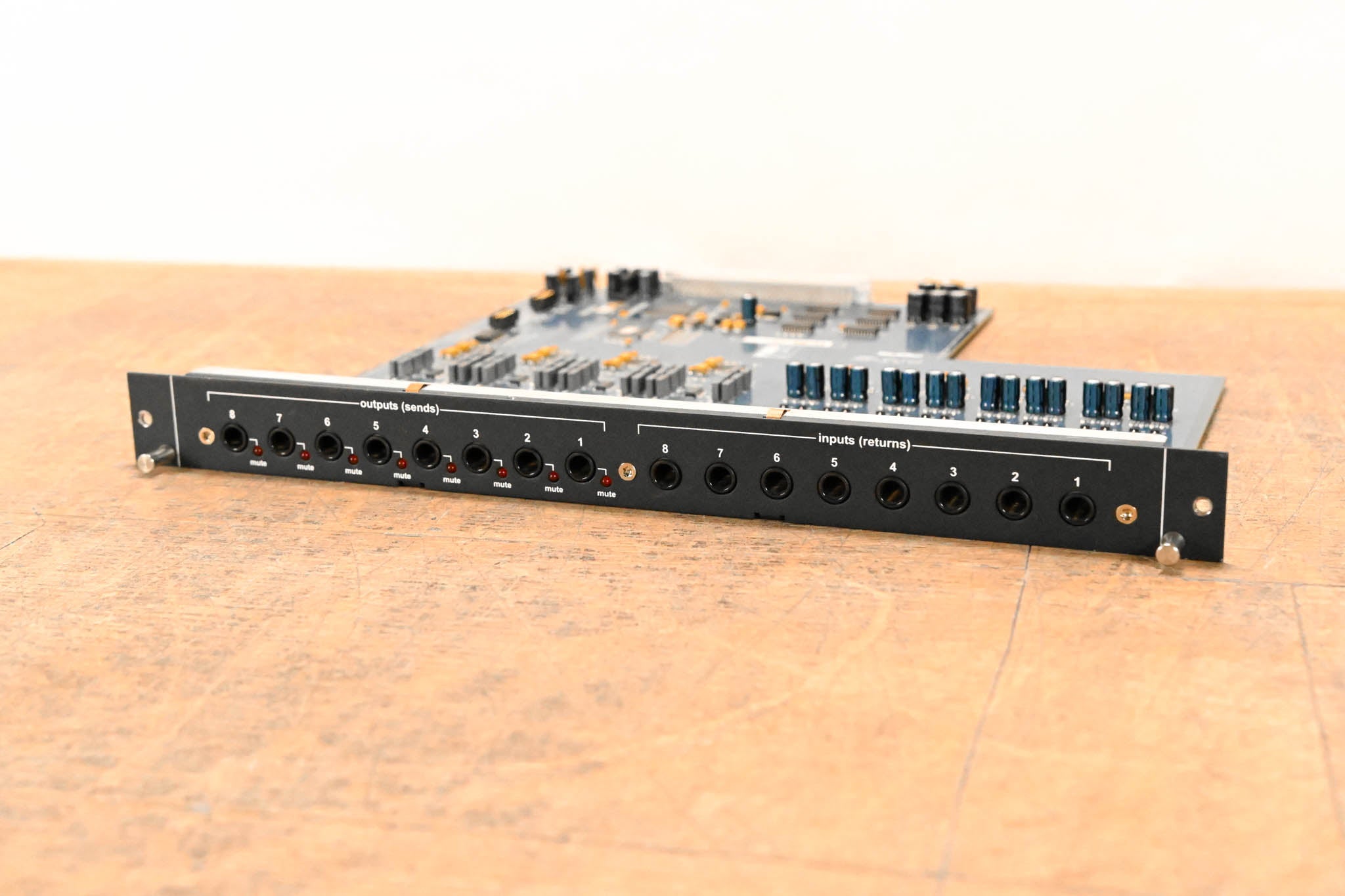 Midas DL443 Analog 8 Input, 8 Output Card with 1/4" TRS Connectors