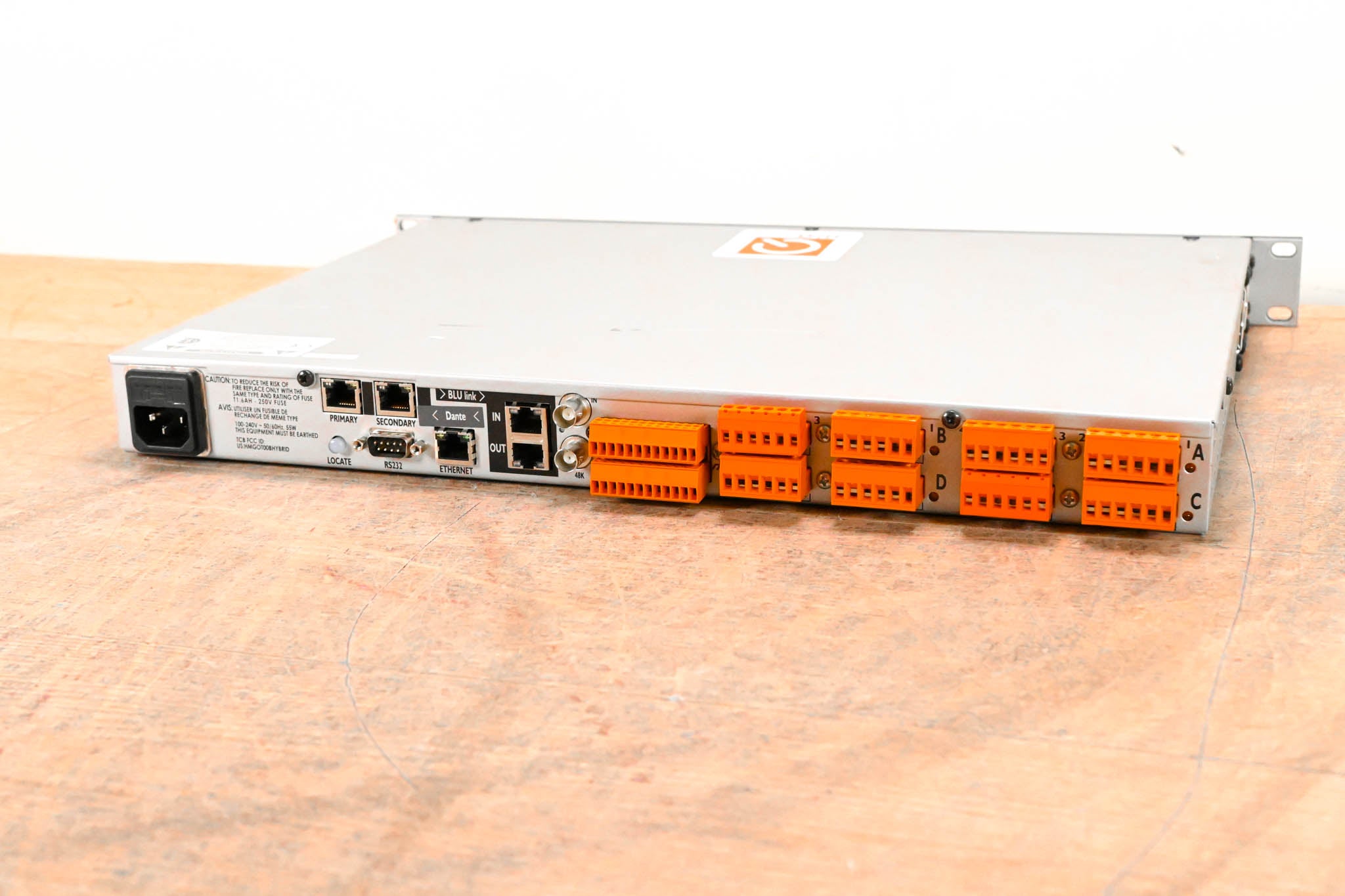 BSS BLU-326DA I/O Expander with BLU link and Dante / AES67