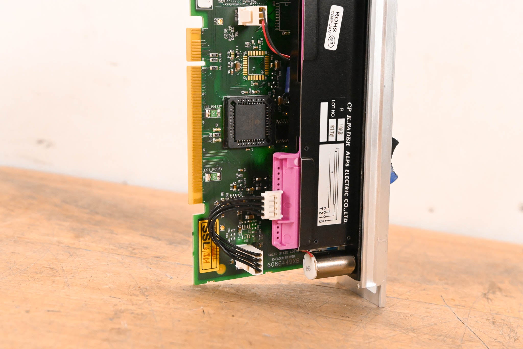 Solid State Logic C300 HD Motorized Fader Module – ALPS K-Fader Assembly
