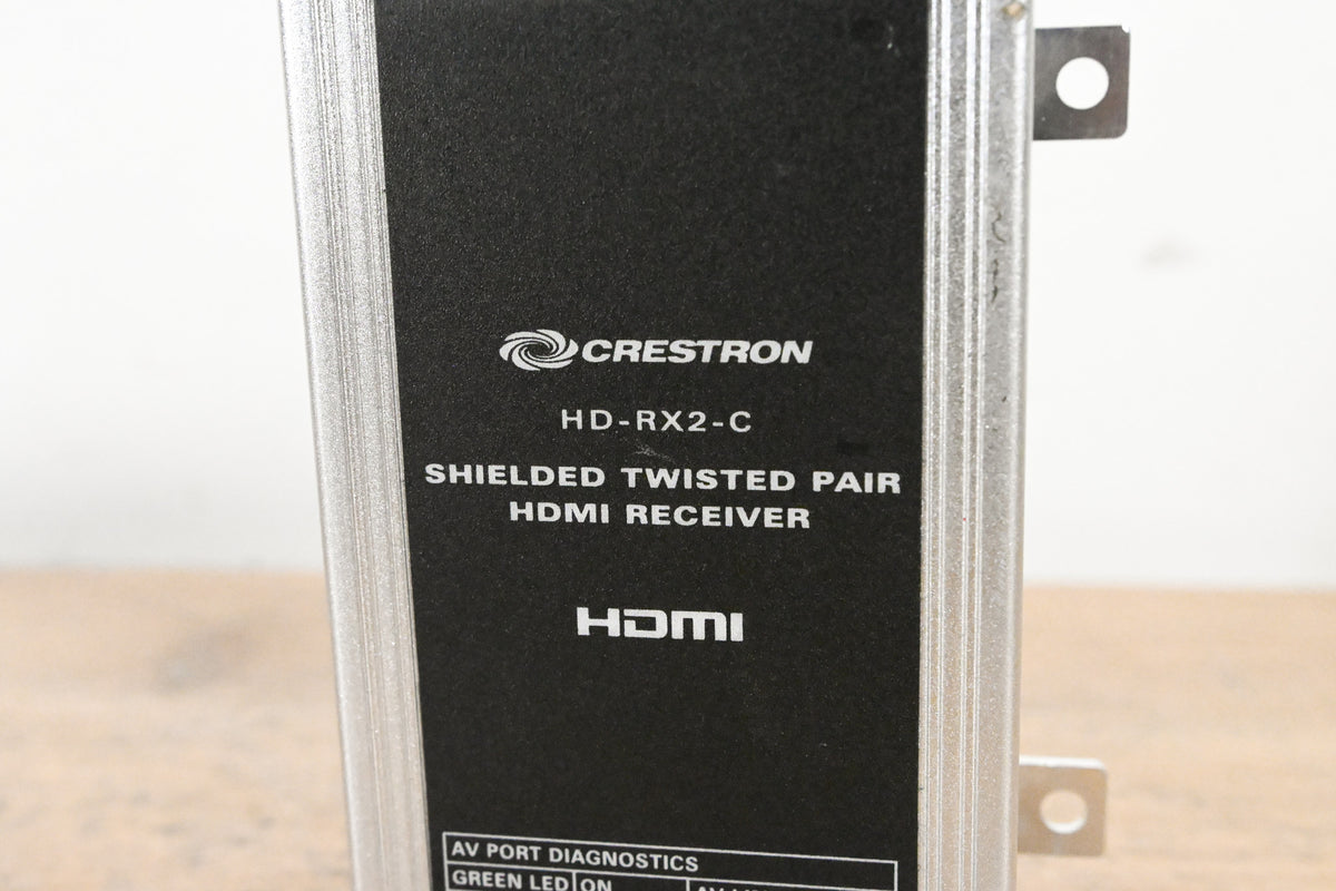 Crestron HD-RX2-C Shielded Twisted Pair HDMI Receiver (NO POWER SUPPLY)