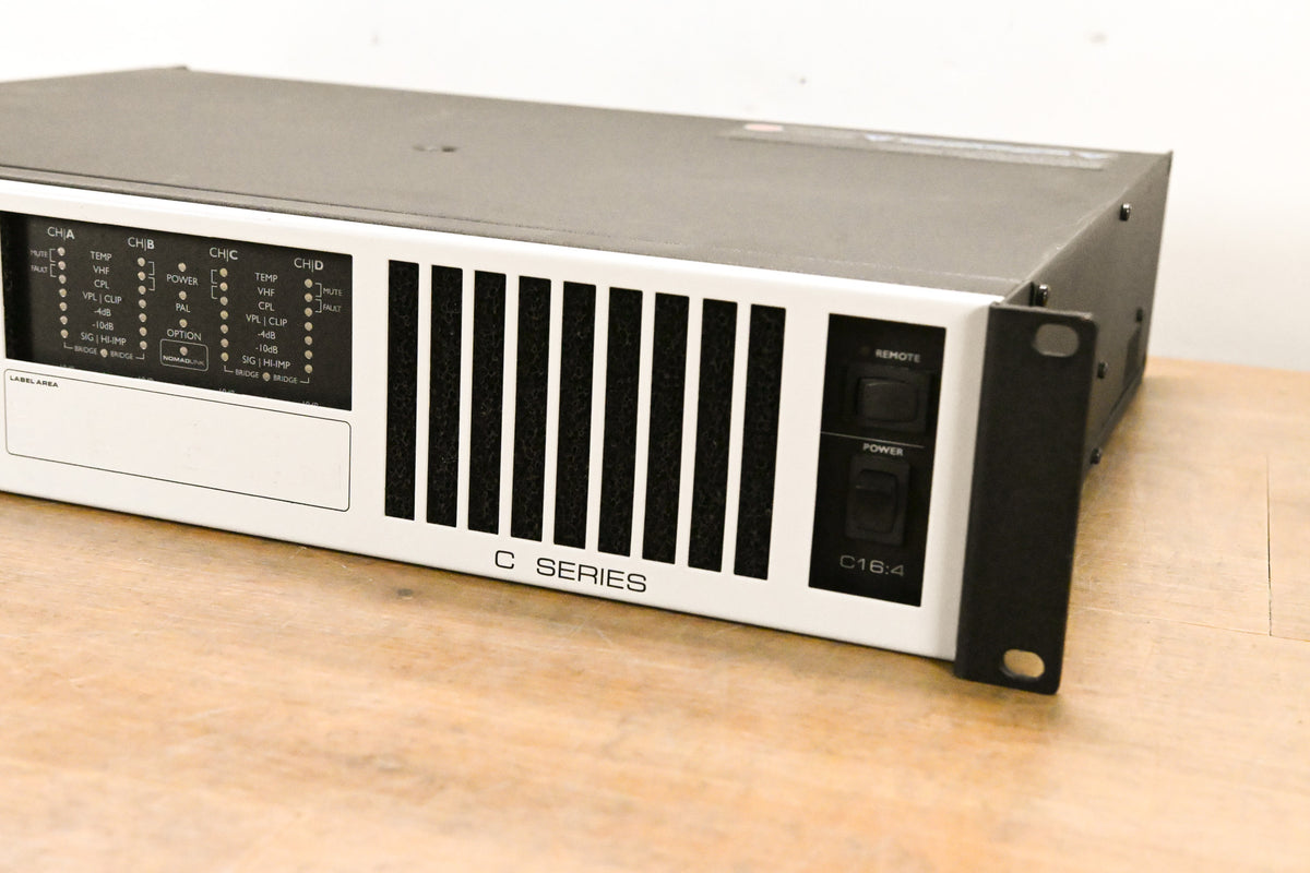Lab Gruppen C 16:4 1600W Four-Channel Power Amplifier