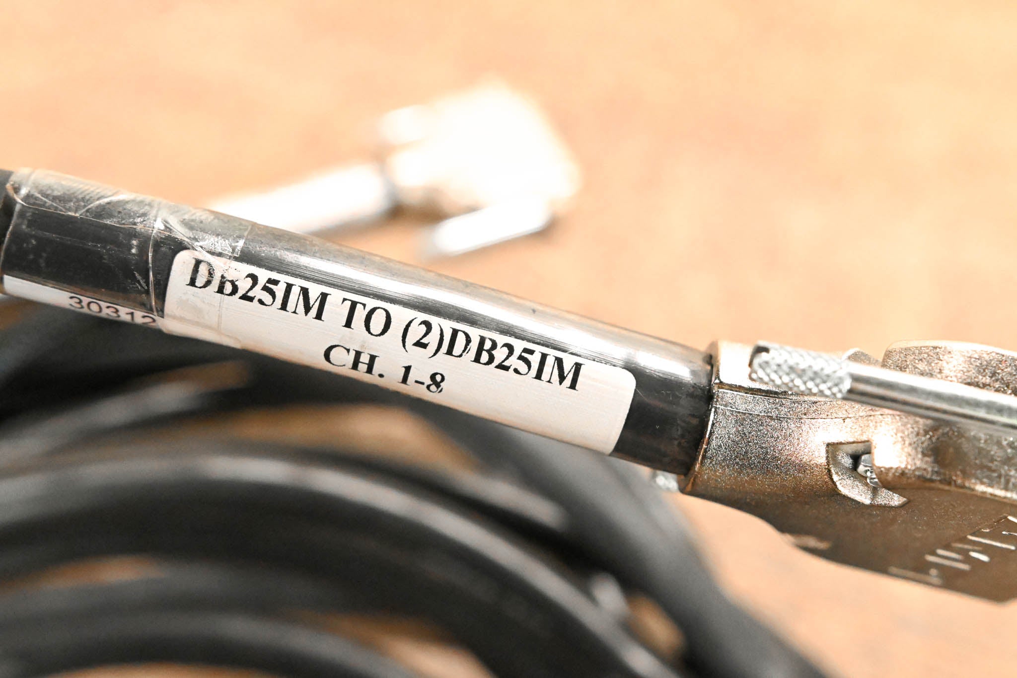 Unbranded DB25IM to (2)DB25IM TASCAM Pinout Cable - 13.5' (PAIR)