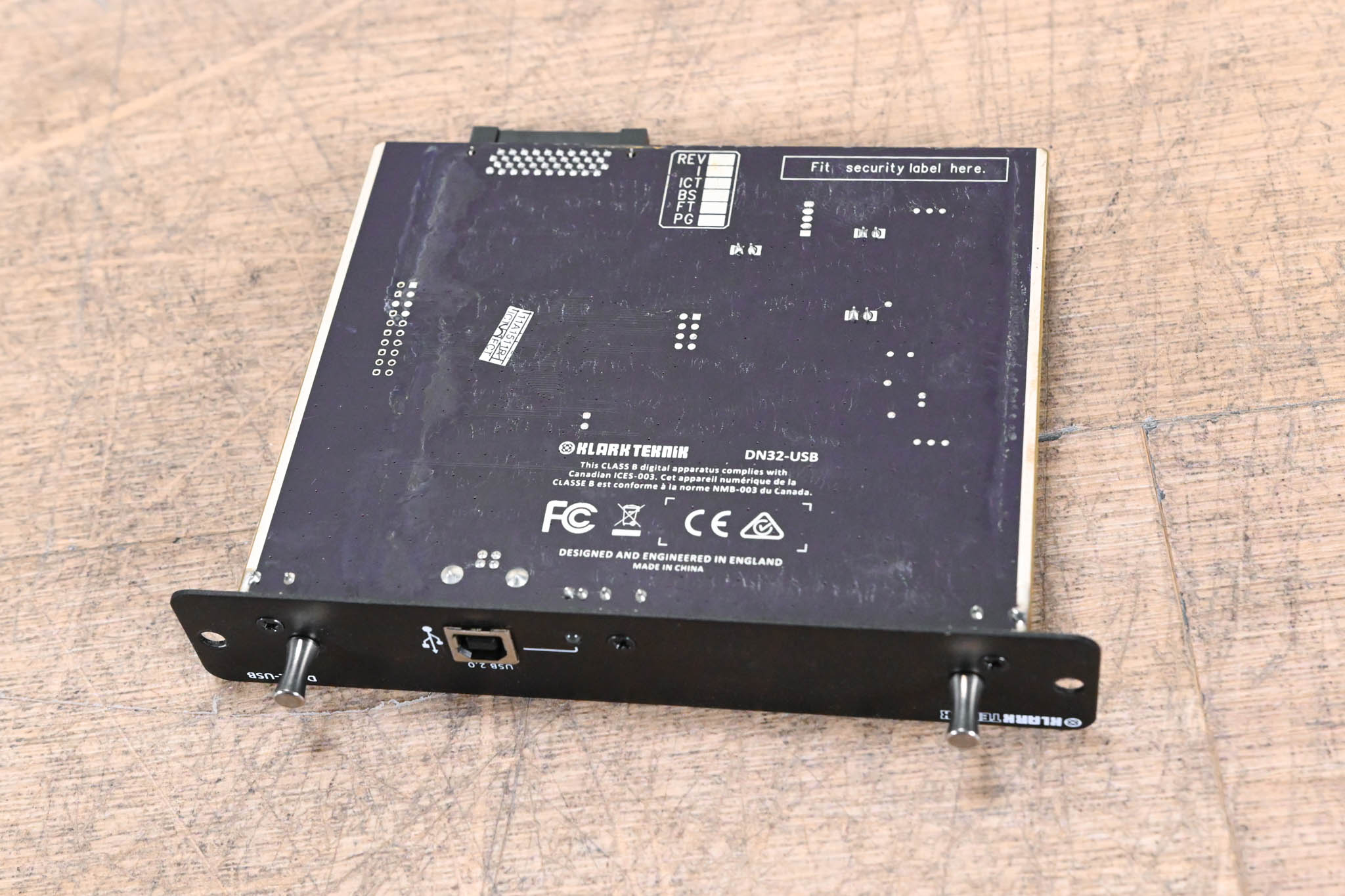 Klark Teknik DN32-USB 32x32 USB 2.0 Expansion Module