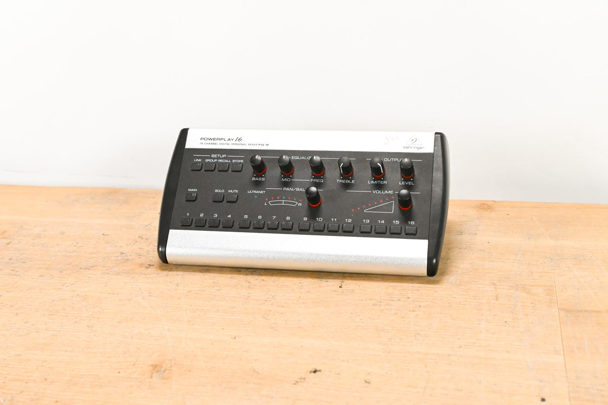 Behringer Powerplay P16-M 16-Channel Digital Personal Mixer