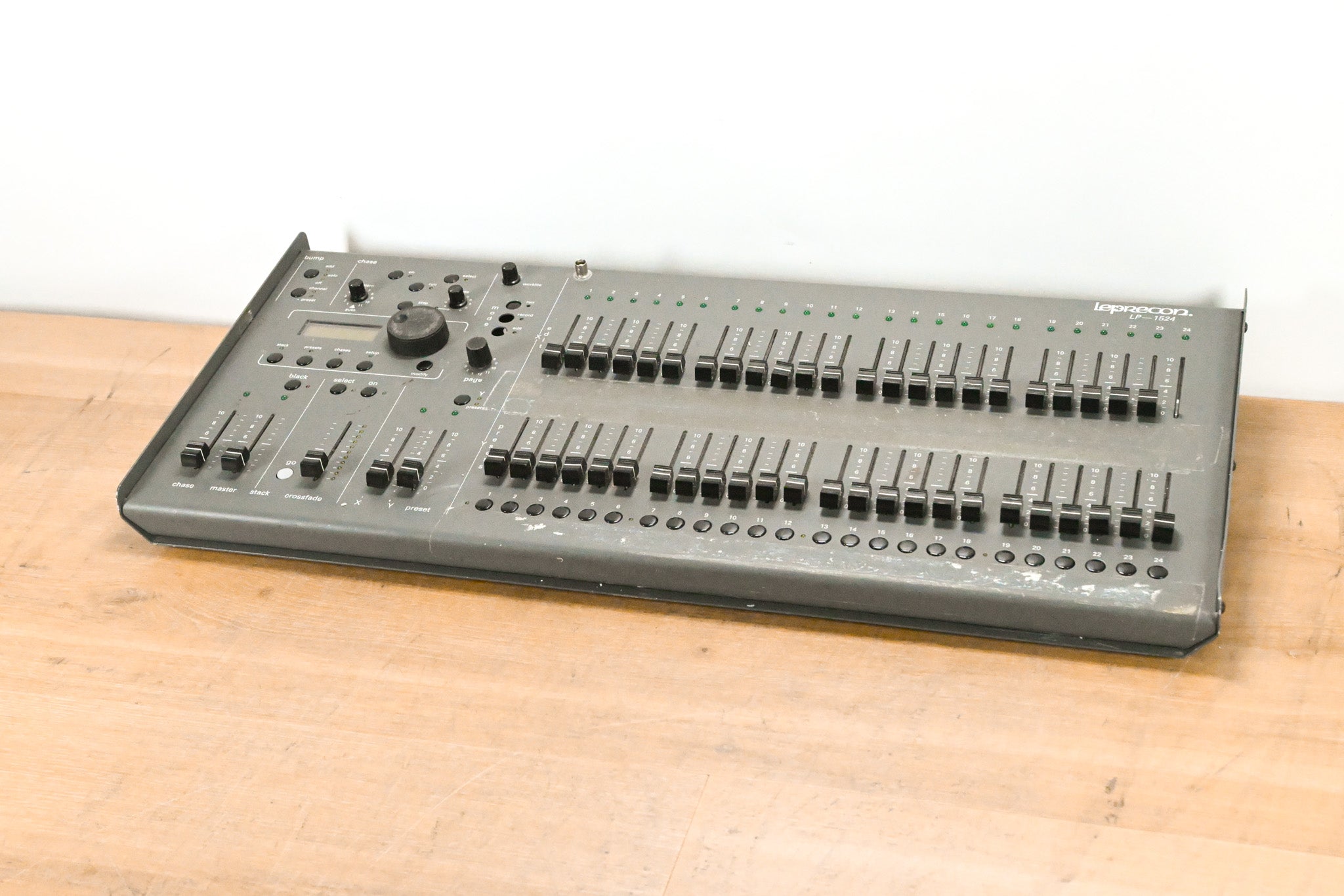 Leprecon LP-1524 24-Channel Lighting Console (NO POWER SUPPLY)