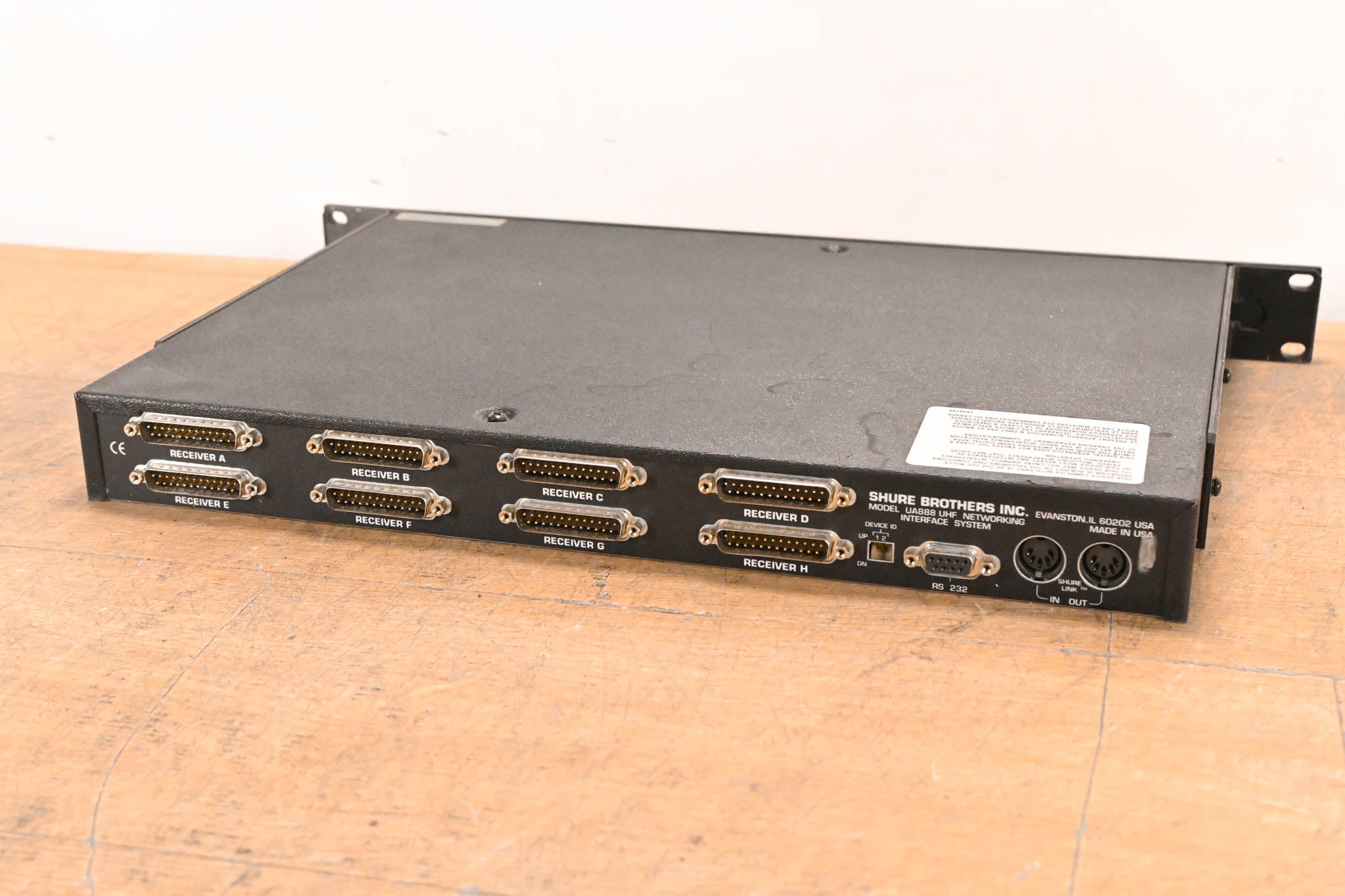 Shure UA888 UHF Networking Interface System (NO POWER SUPPLY)
