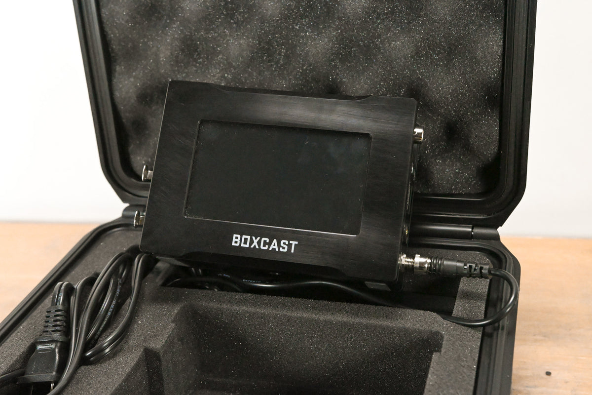 Boxcast BoxCaster Pro Live Video Streaming Encoder with Hard Case