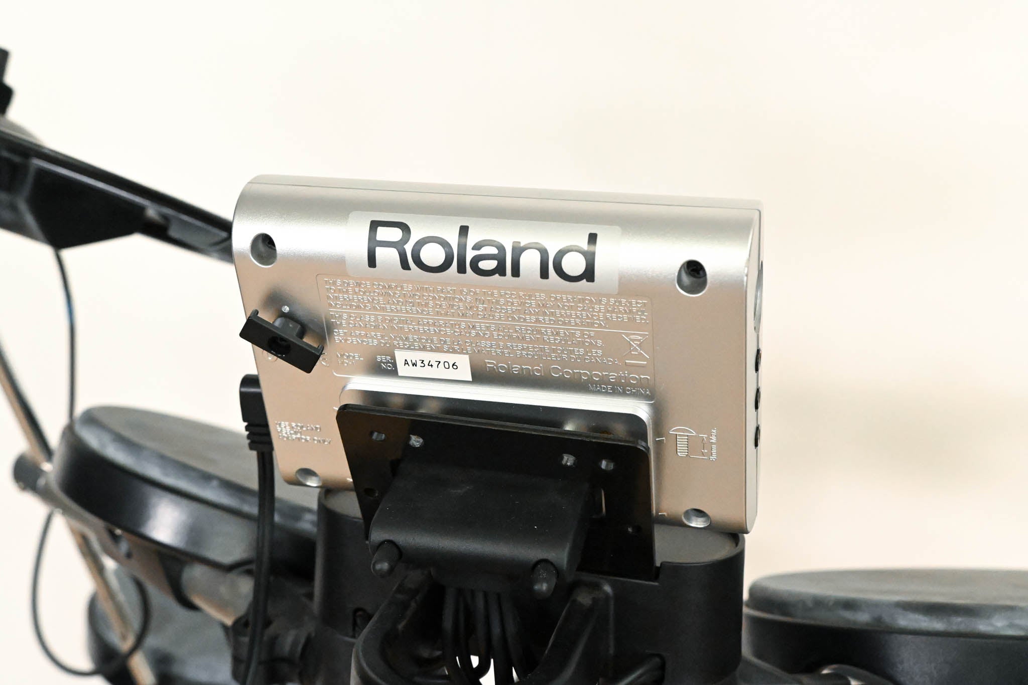 Roland HD-1 V-Drums Lite Electronic Drum Kit w/ Drum Module & Cables
