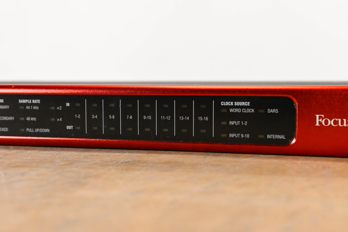 Focusrite RedNet D16 AES Dante-Equipped Digital Audio Interface