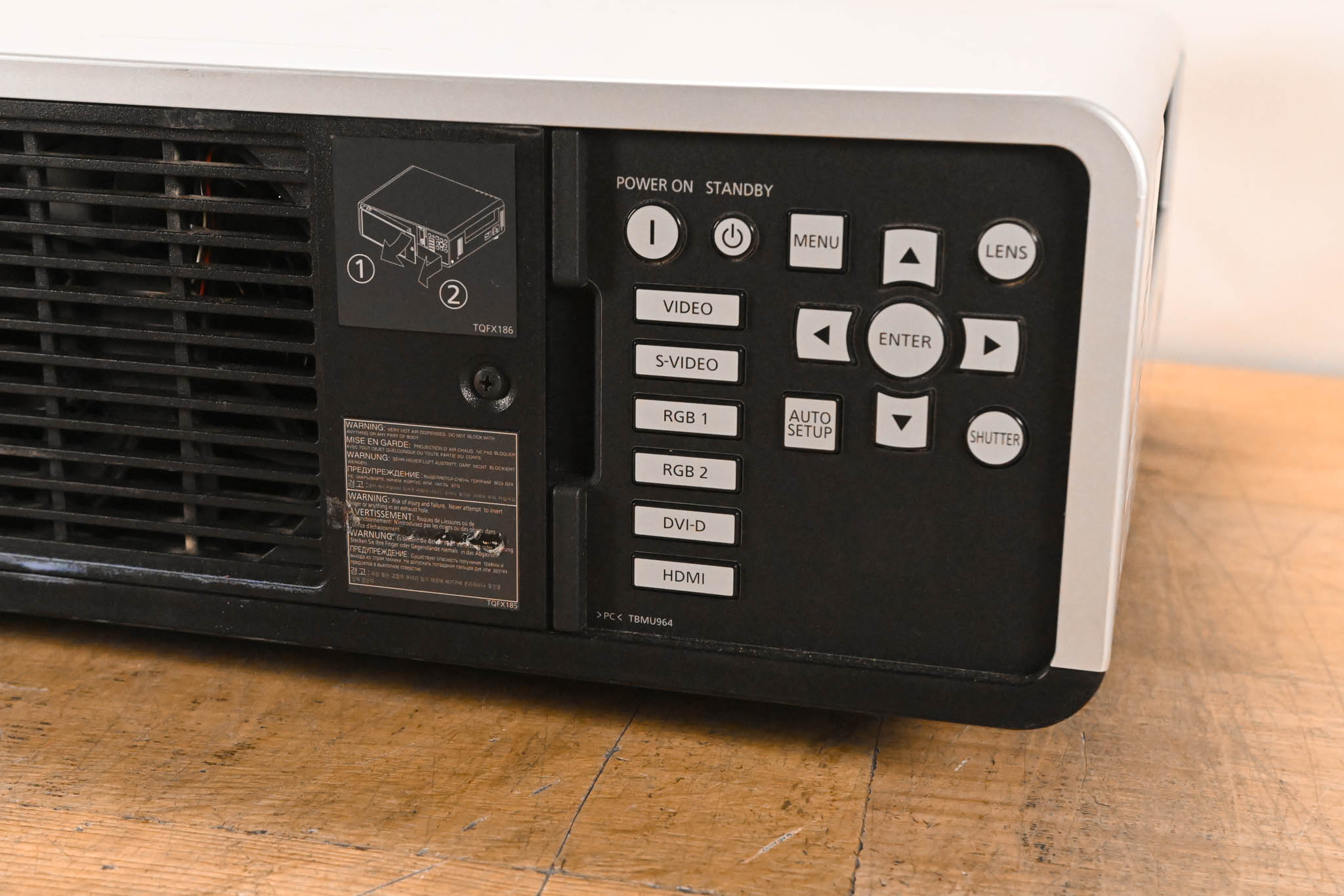 Panasonic PT-DZ770ULS Professional WUXGA DLP Projector w/ Lens