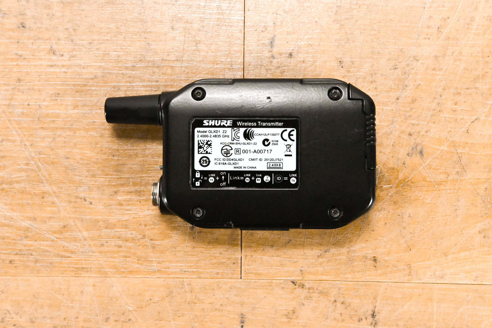 Shure GLXD14-Z2 Digital Wireless Guitar System (2.4 GHz) NO POWER SUPPLY