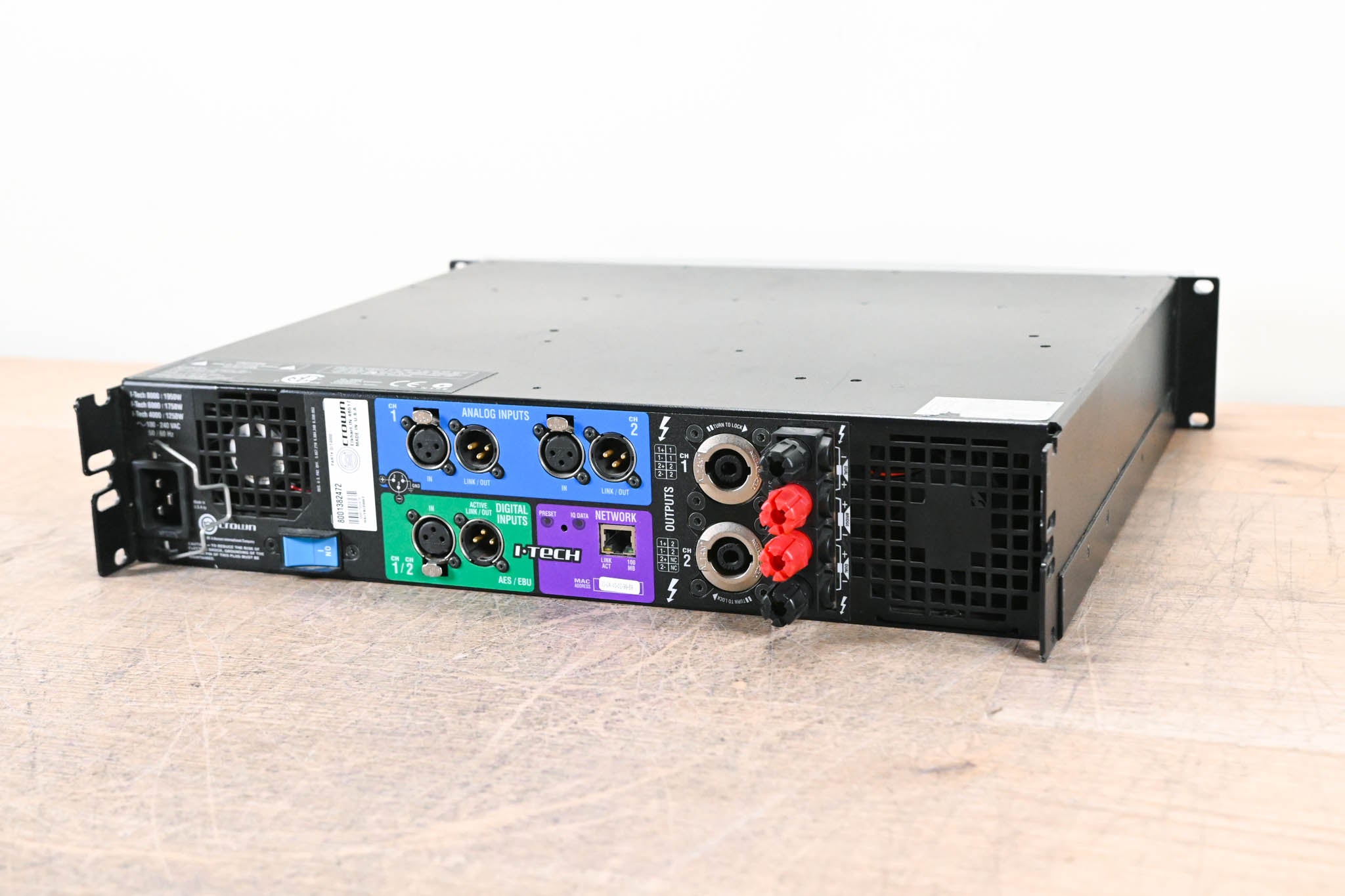 Crown I-Tech 4000 2-Channel Power Amplifier