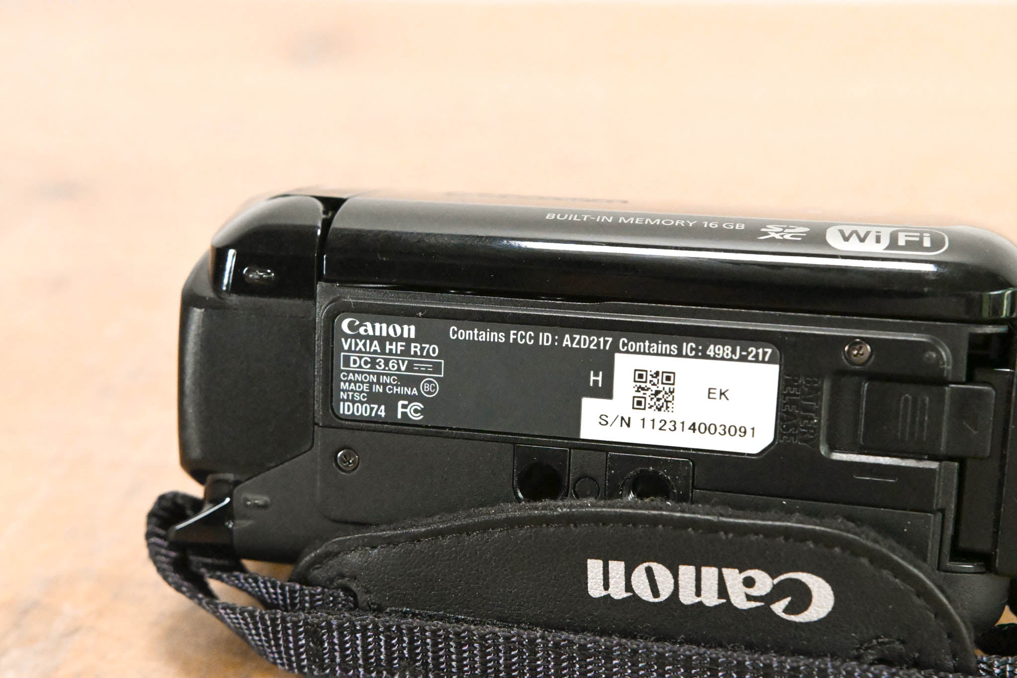 Canon VIXIA HF R70 HD Camcorder