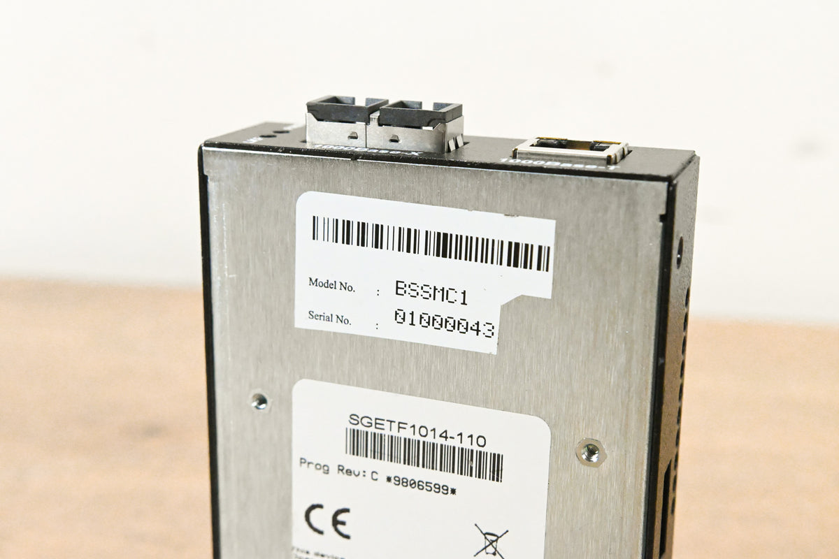 BSS Soundweb London BLU-MC1 1000Base-X to 1000Base-T Converter (NO PSU)