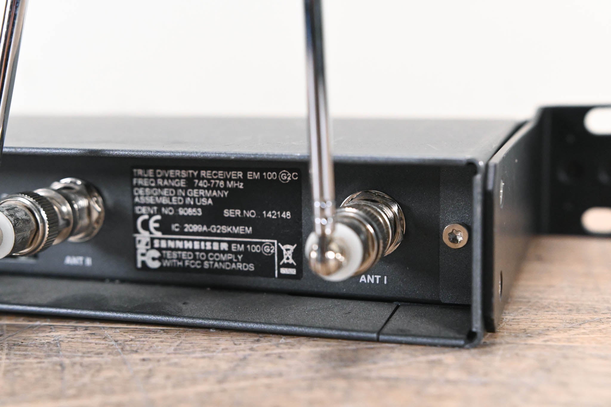 Sennheiser EM 100 G2 Wireless Receiver 740-776 MHz (NO POWER SUPPLY)