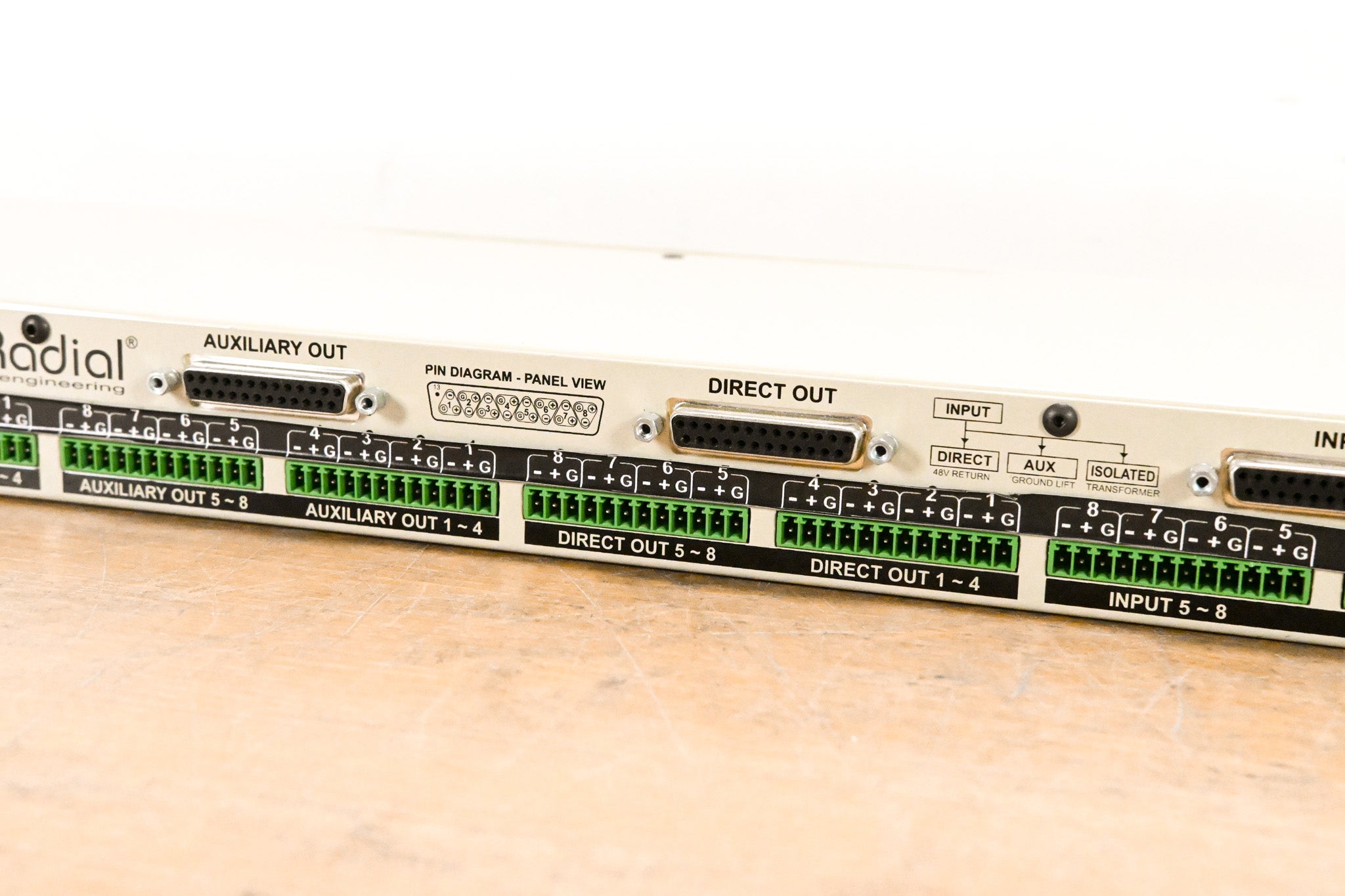 Radial Engineering OX8-j Jensen-Equipped 8-Channel Microphone Splitter