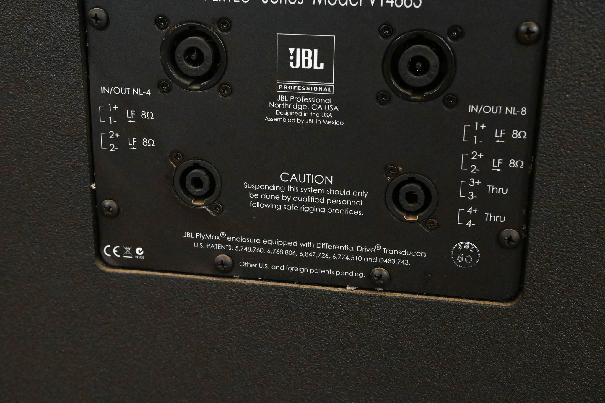 JBL VT4883 Subcompact Dual 12" Cardioid-Arrayable Subwoofer