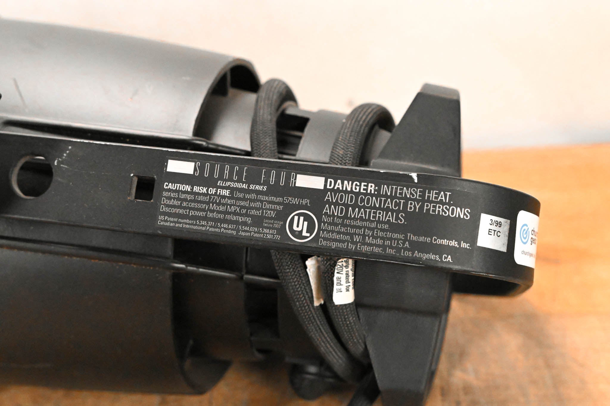 ETC Source Four 575 19 Degree Ellipsoidal Light