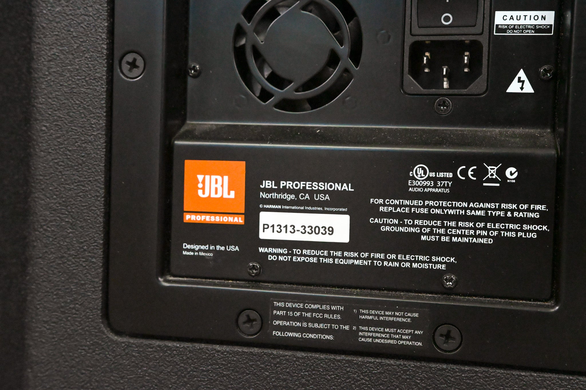 JBL PRX715 15" Two-Way 1500W Powered Loudspeaker (PAIR)