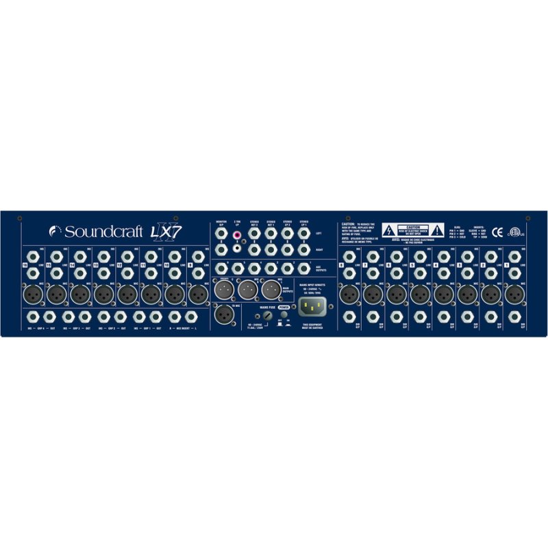 Soundcraft LX7II 24CH  24+4/4/3