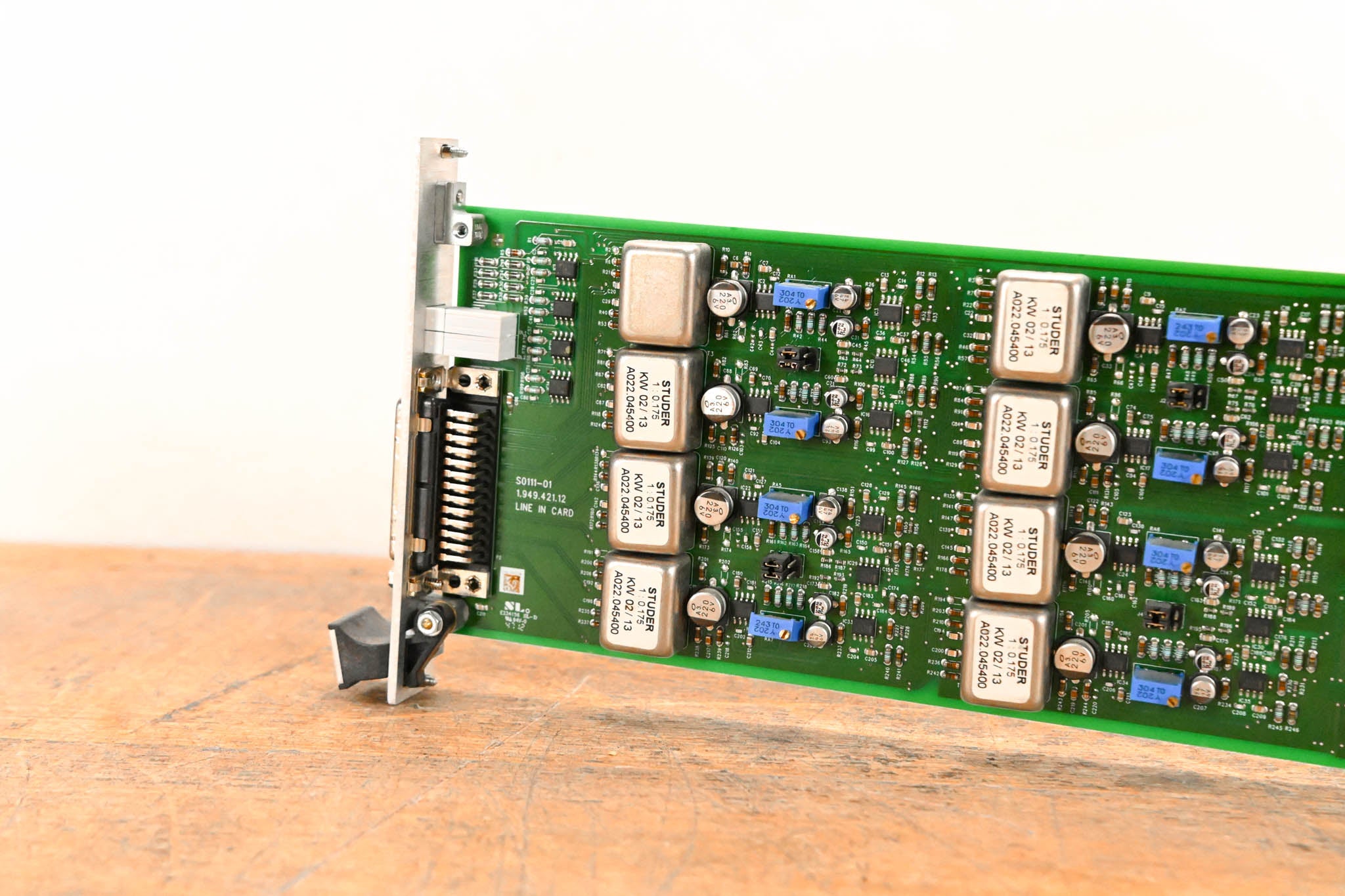 Studer 8-Channel Analog Line In Card for D21m & D23m Modular I/O Systems
