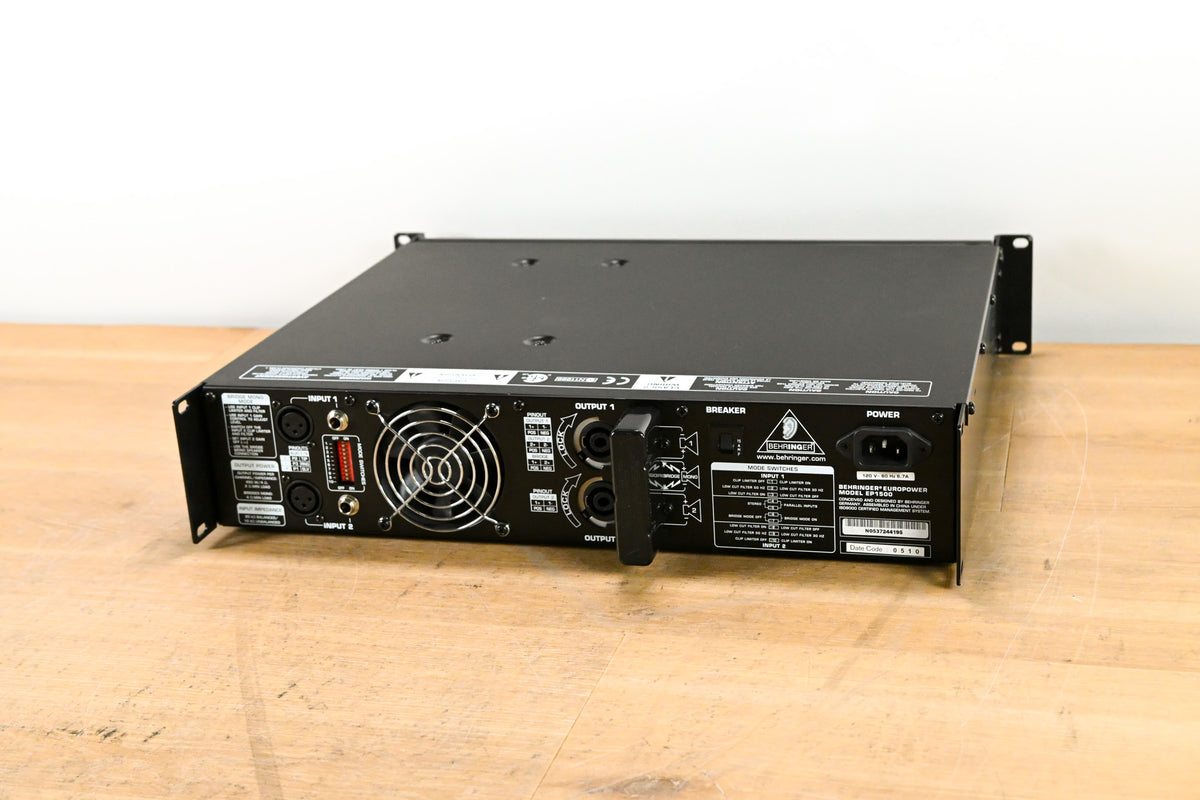 Behringer Europower EP1500 2-Channel Power Amplifier