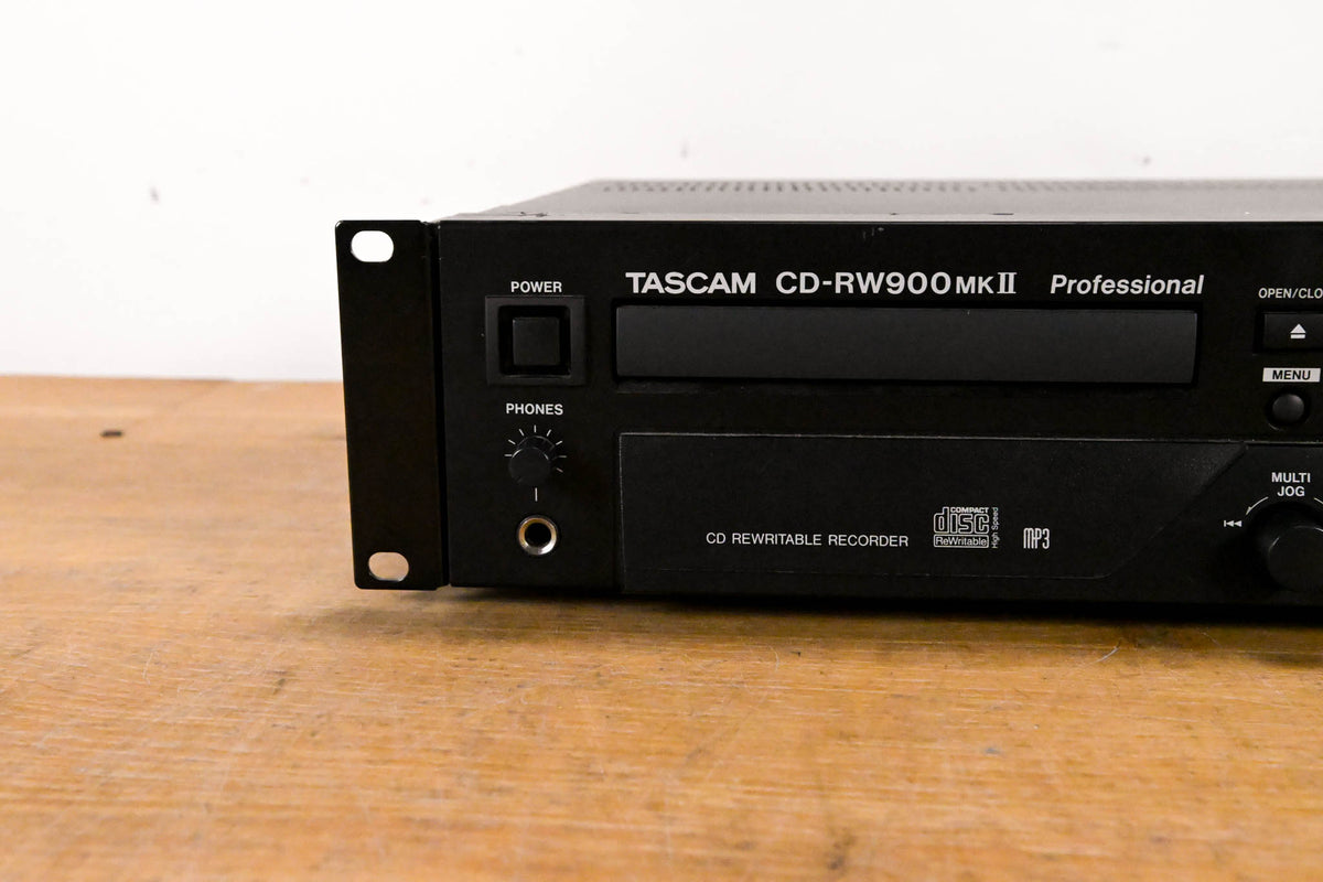 TASCAM CD-RW900 MKII Professional Rack-Mountable CD Recorder/Player