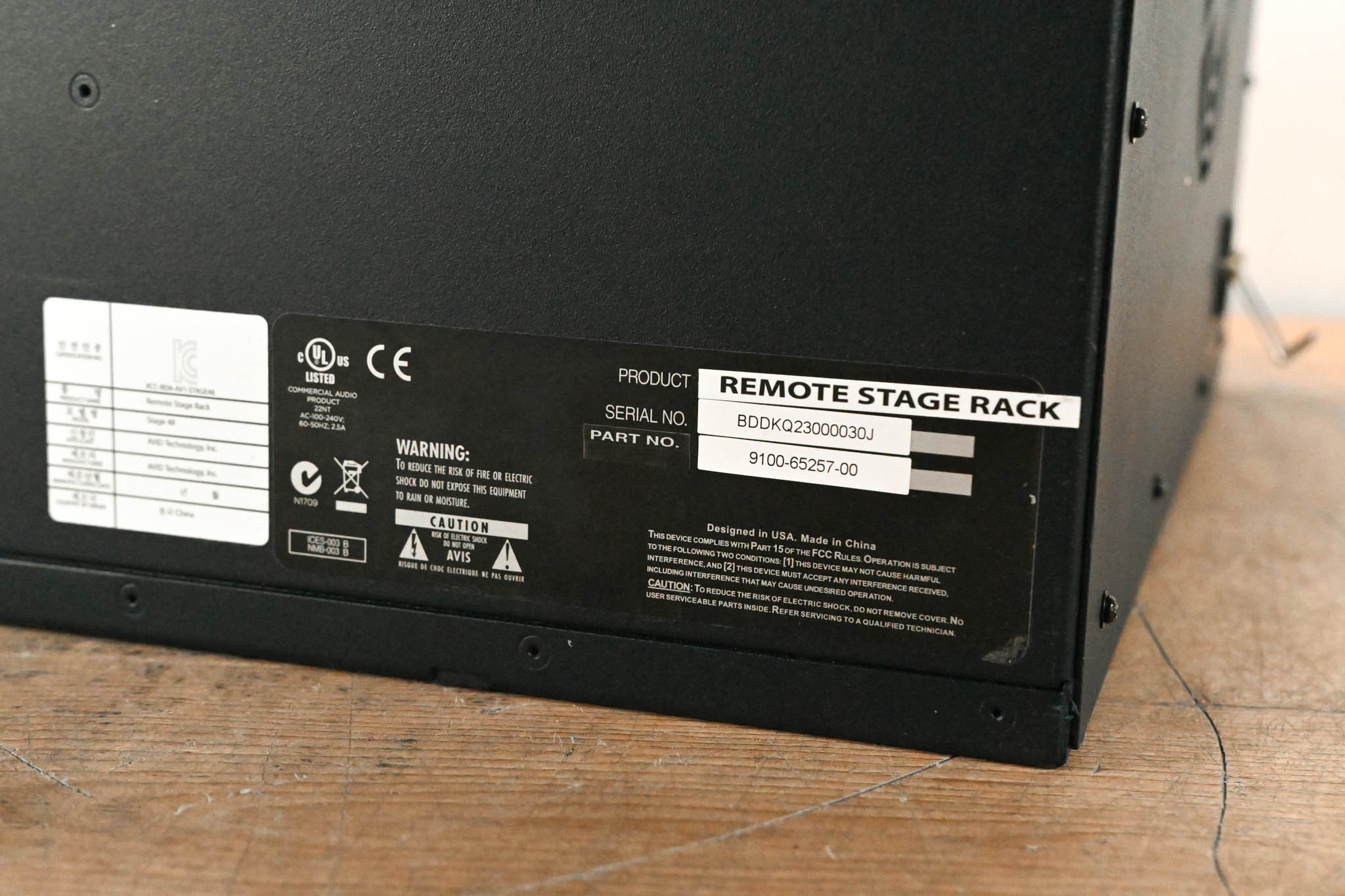 AVID Stage 48 Stage Box for VENUE SC48