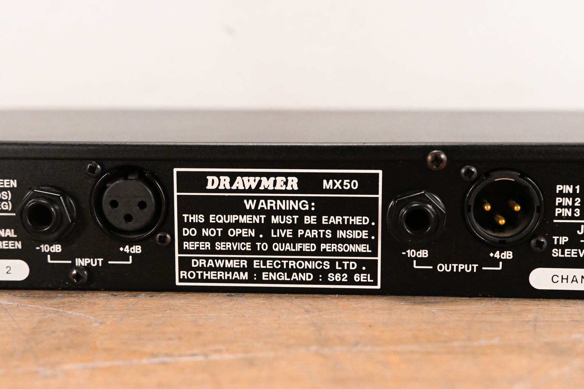 Drawmer MX50 Dual-Channel De-Esser - Thumbnail 2