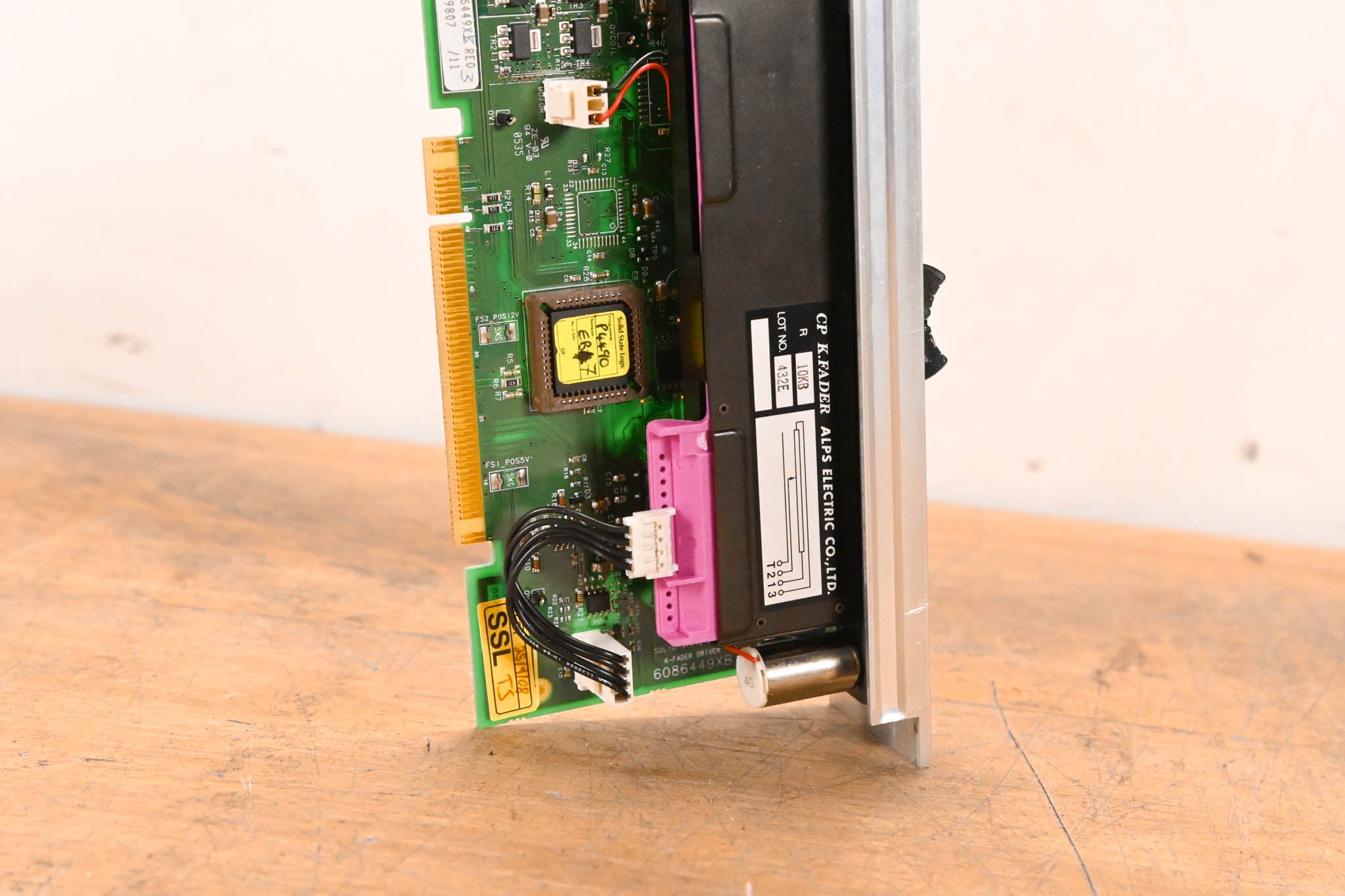 Solid State Logic C300 HD Motorized Fader Module – ALPS K-Fader Assembly