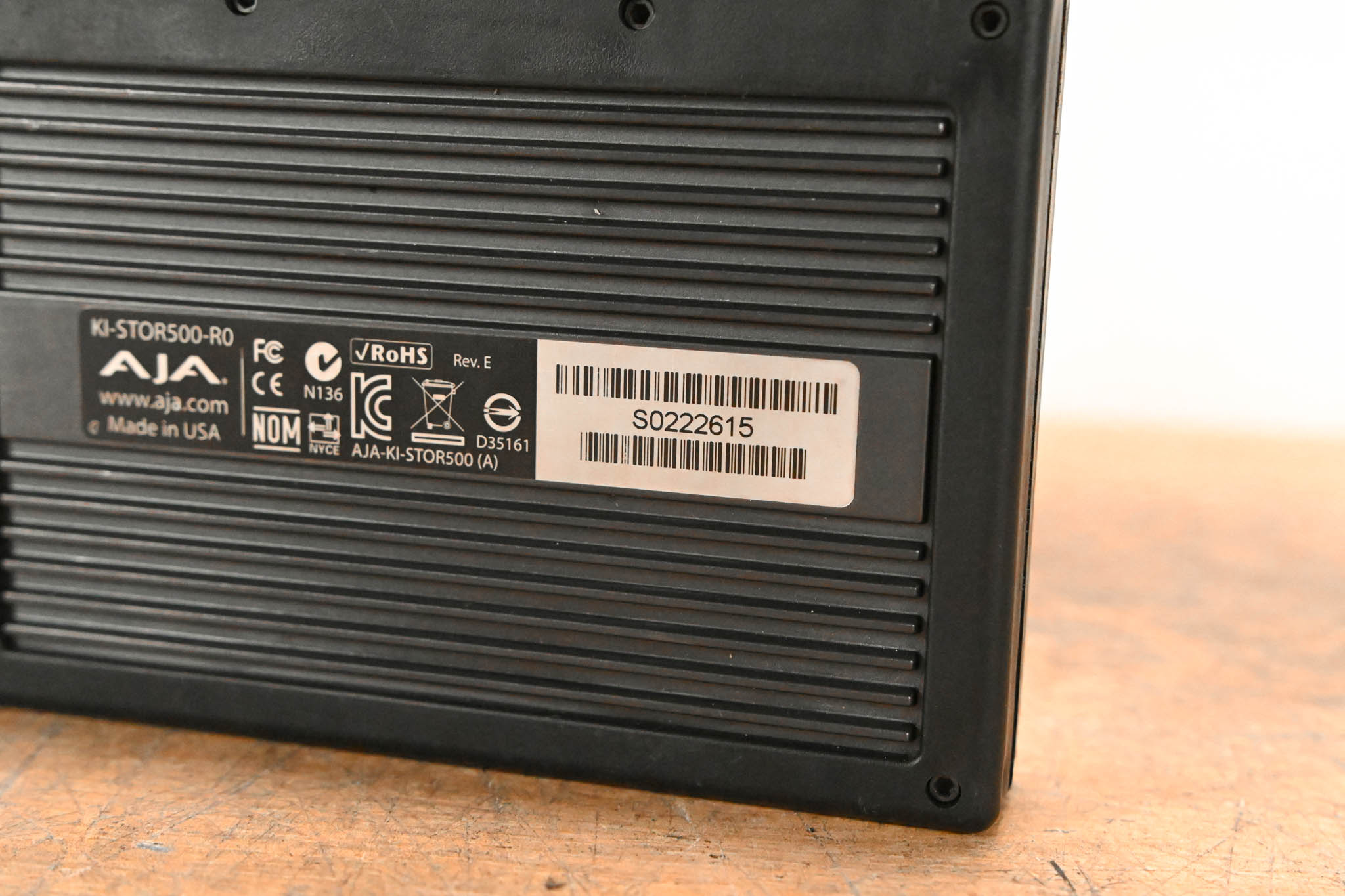 AJA KI-STOR500-R0 500GB KiStor Hard Disk Drive for Ki Pro