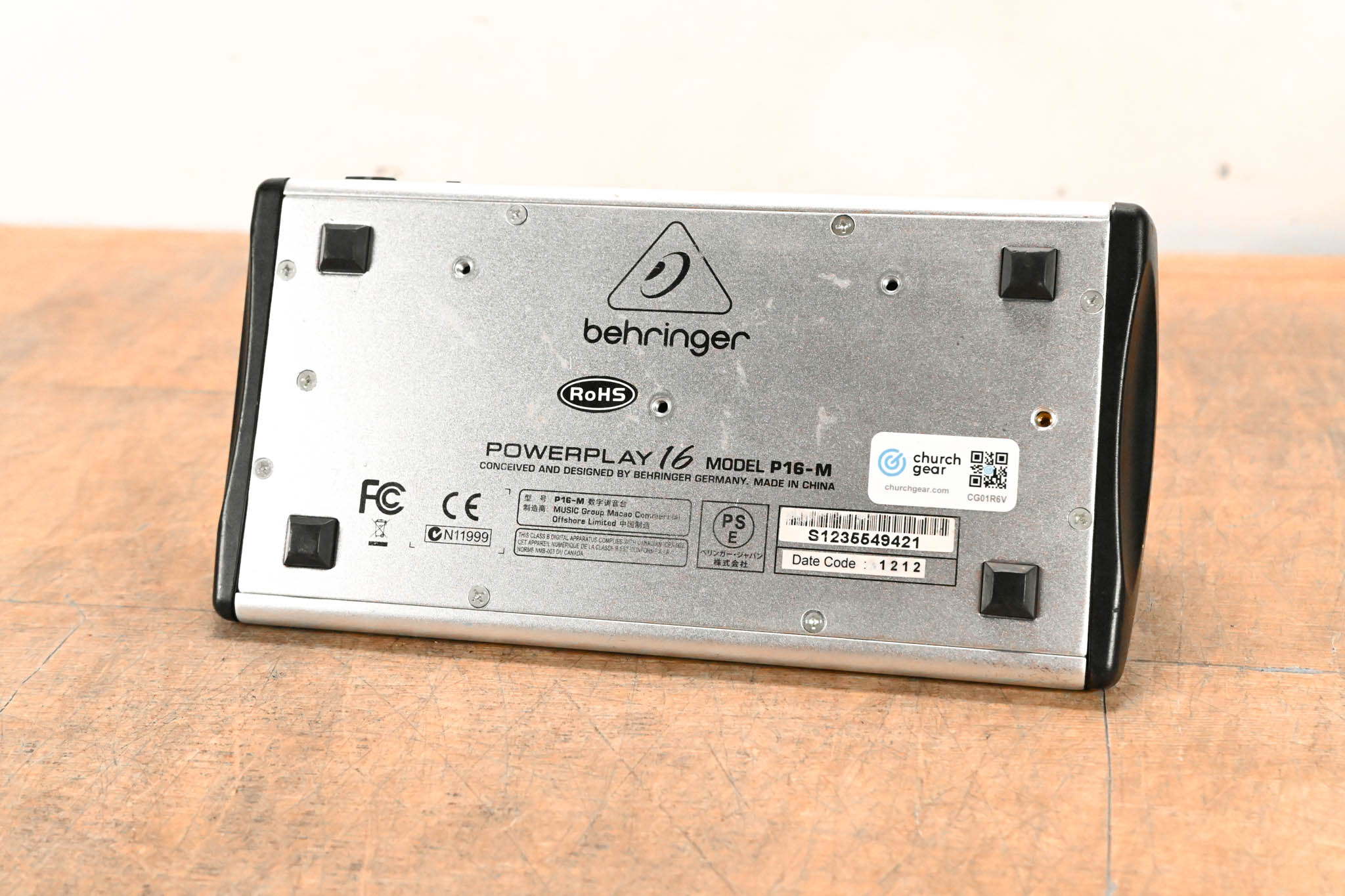 Behringer Powerplay P16-M 16-Channel Digital Personal Mixer