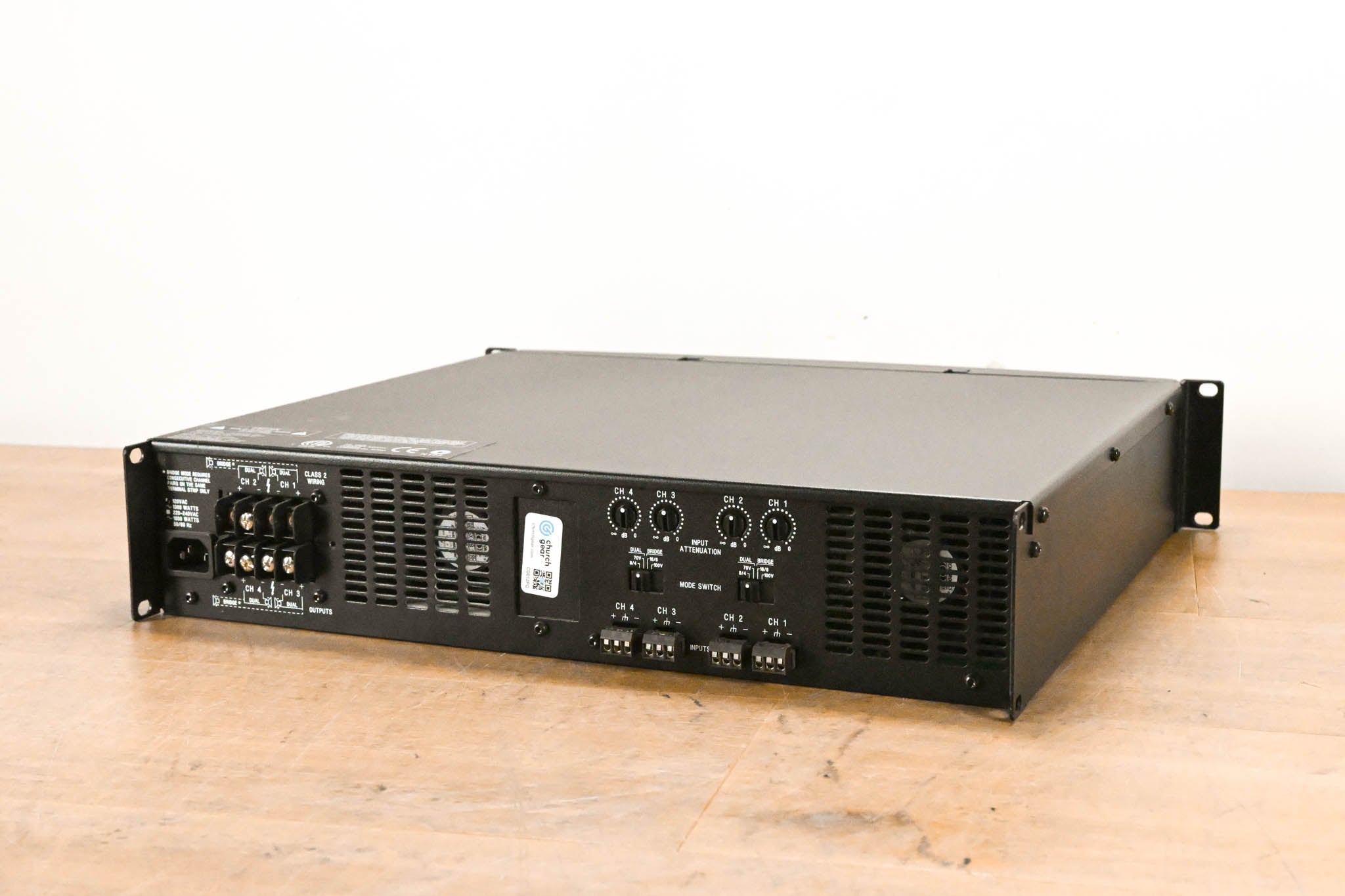 Crown CTs 4200 Four-Channel, 260W Power Amplifier