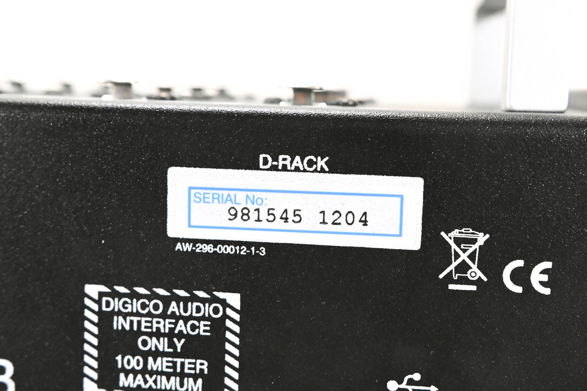 DiGiCo D-Rack 32 x 8 Cat6 Analog I/O Stage Box