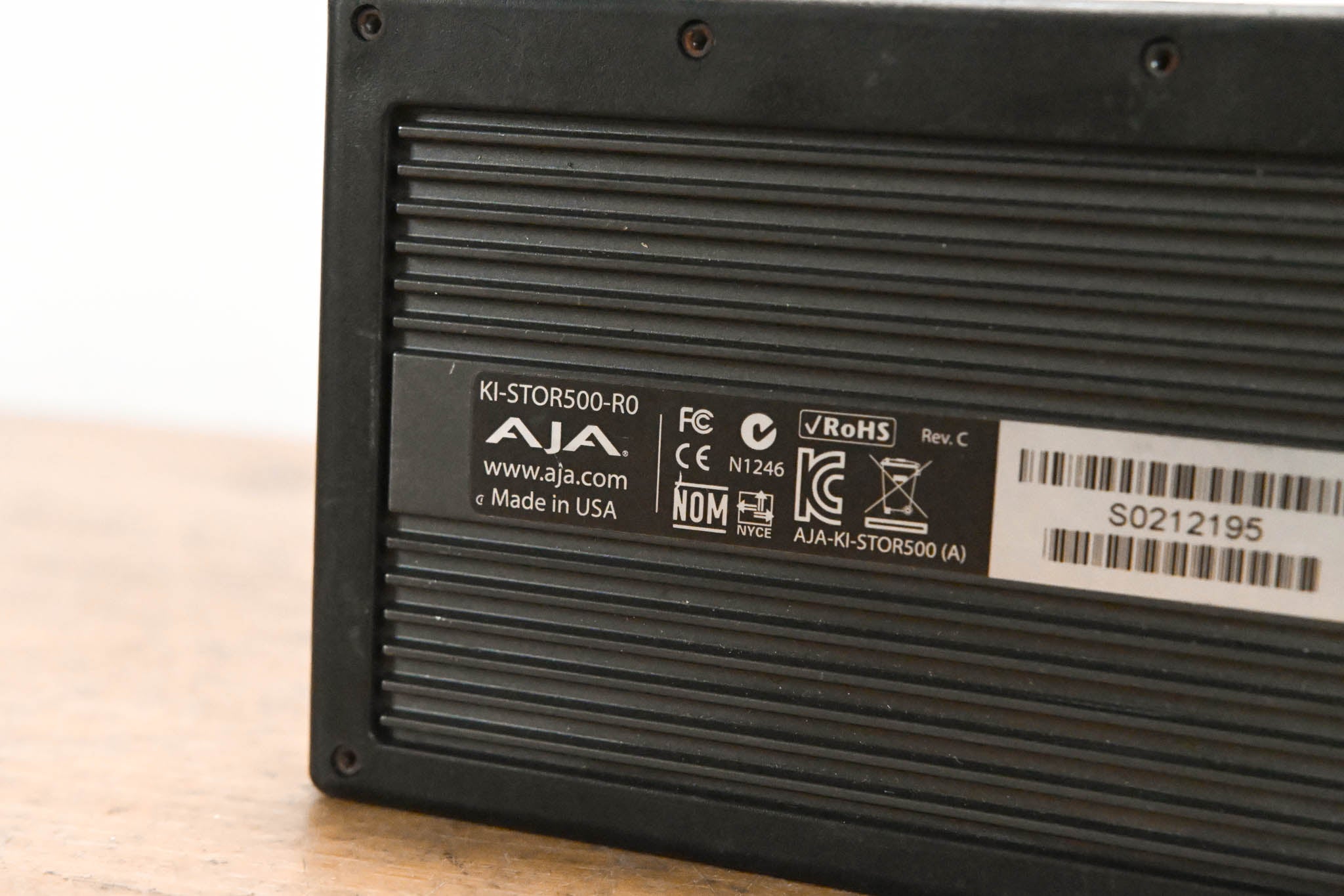 AJA KI-STOR500-R0 500GB KiStor Hard Disk Drive for Ki Pro
