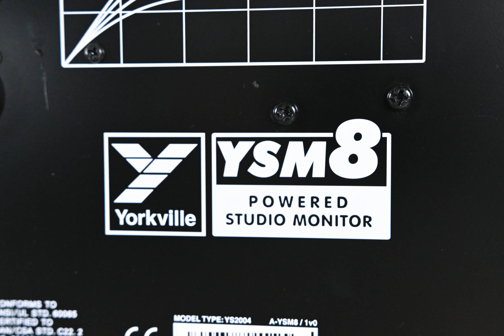 Yorkville YSM8 8" Powered Studio Reference Monitor (PAIR)