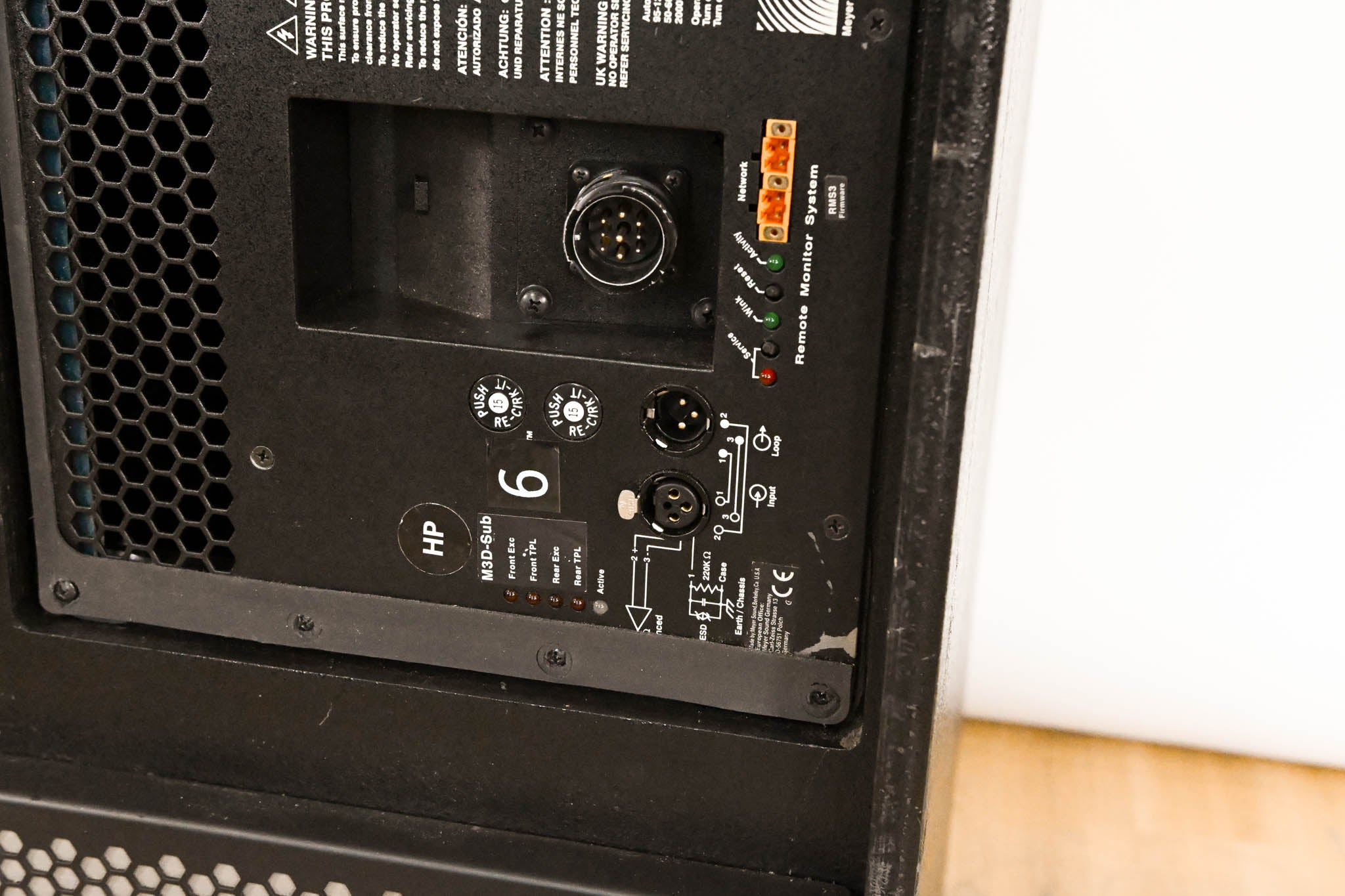 Meyer Sound M3D-SUB Active Directional Cardioid Subwoofer