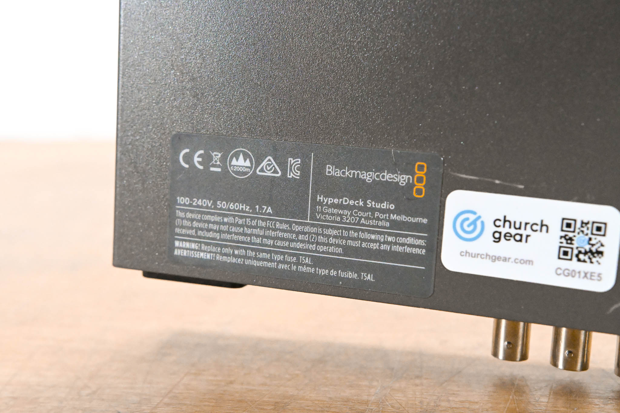 Blackmagic Design HyperDeck Studio 2