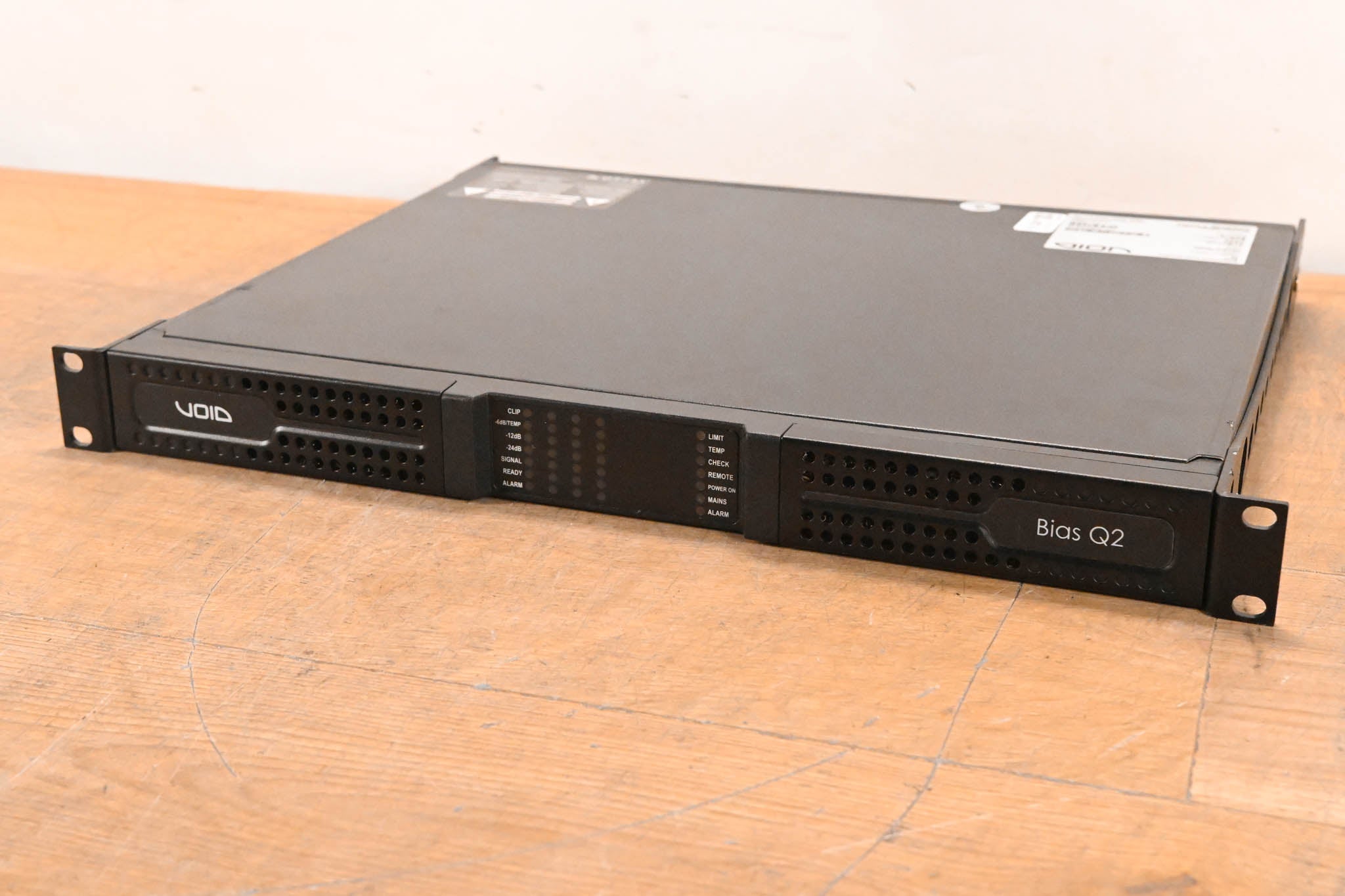 Void Bias Q2 4-Channel DSP Power Amplifier w/ Dante