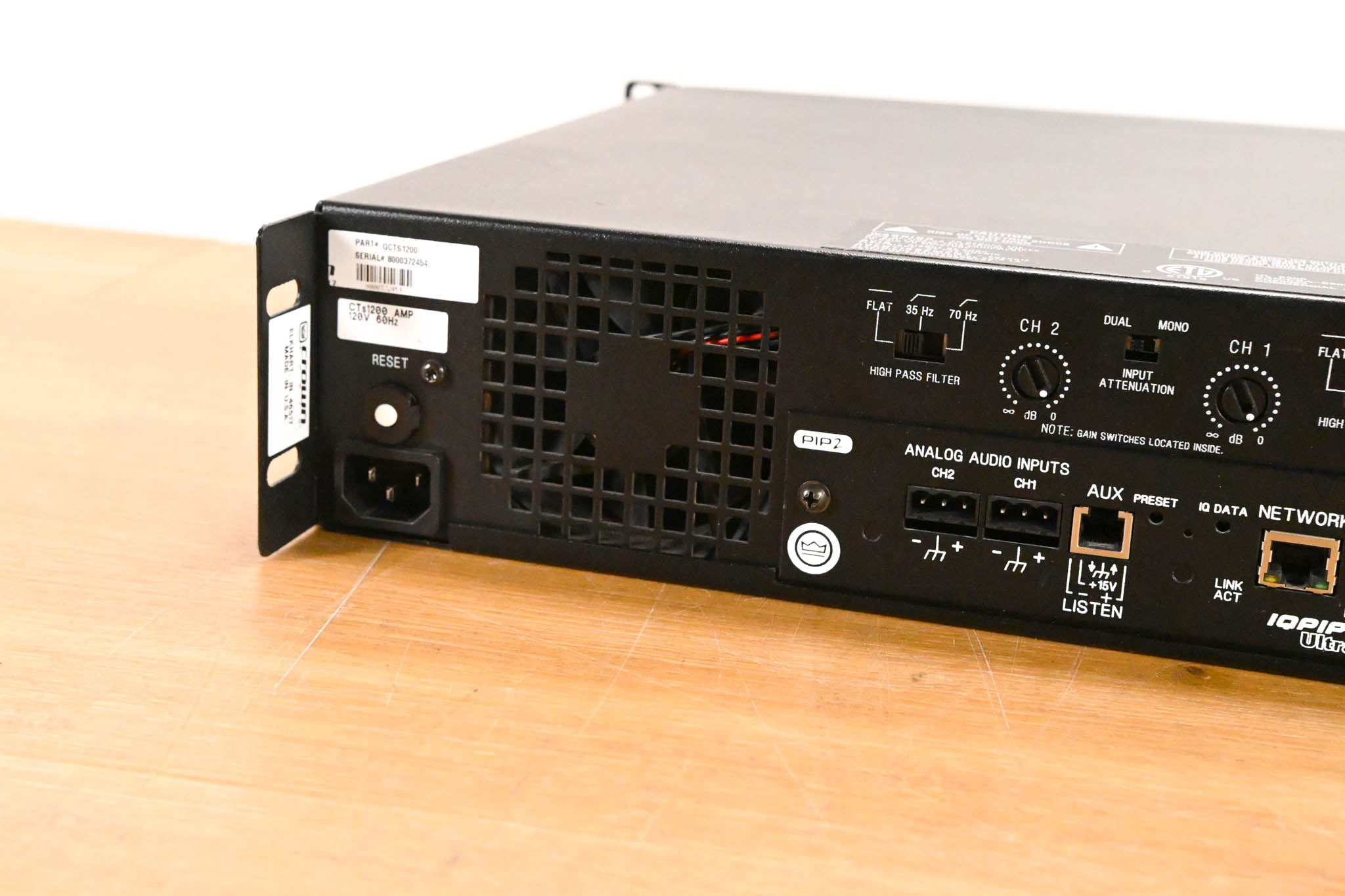 Crown CTs 1200 Two-Channel 600W Power Amplifier