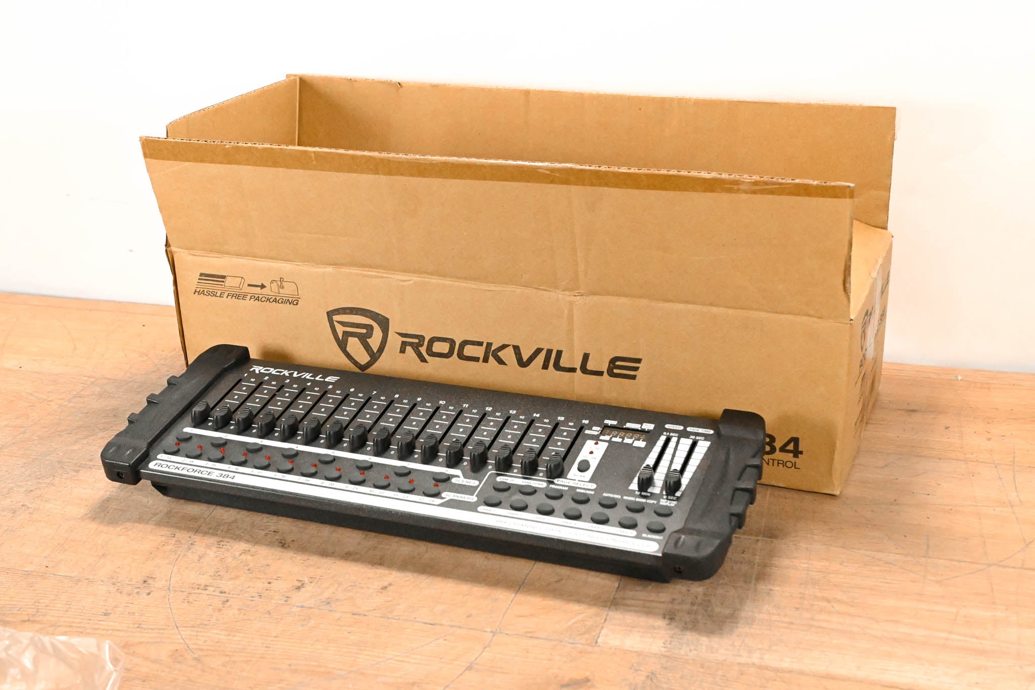 Rockville Rockforce 384 DMX Lighting Controller