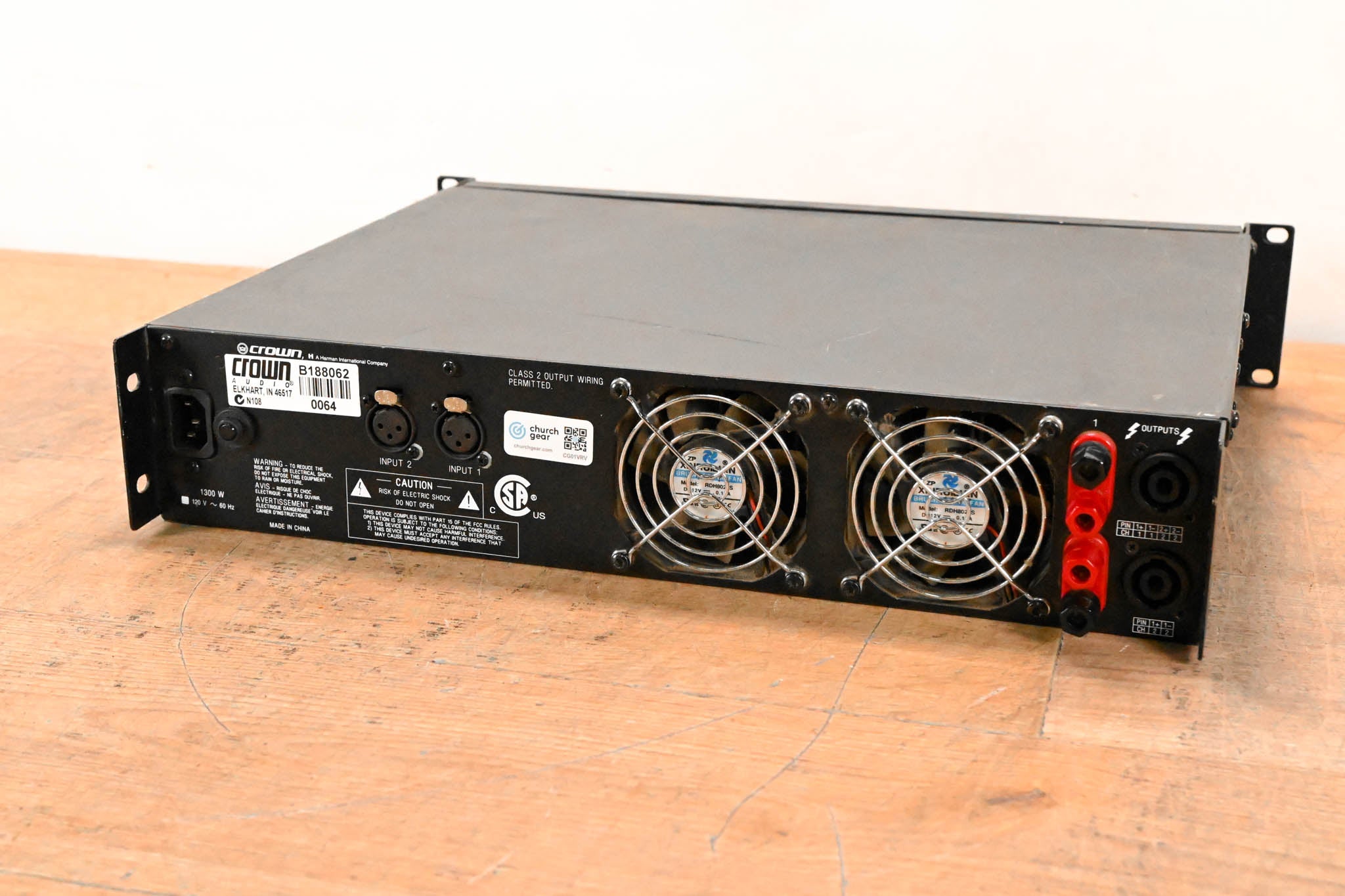 Crown XLS 402 2-Channel Power Amplifier